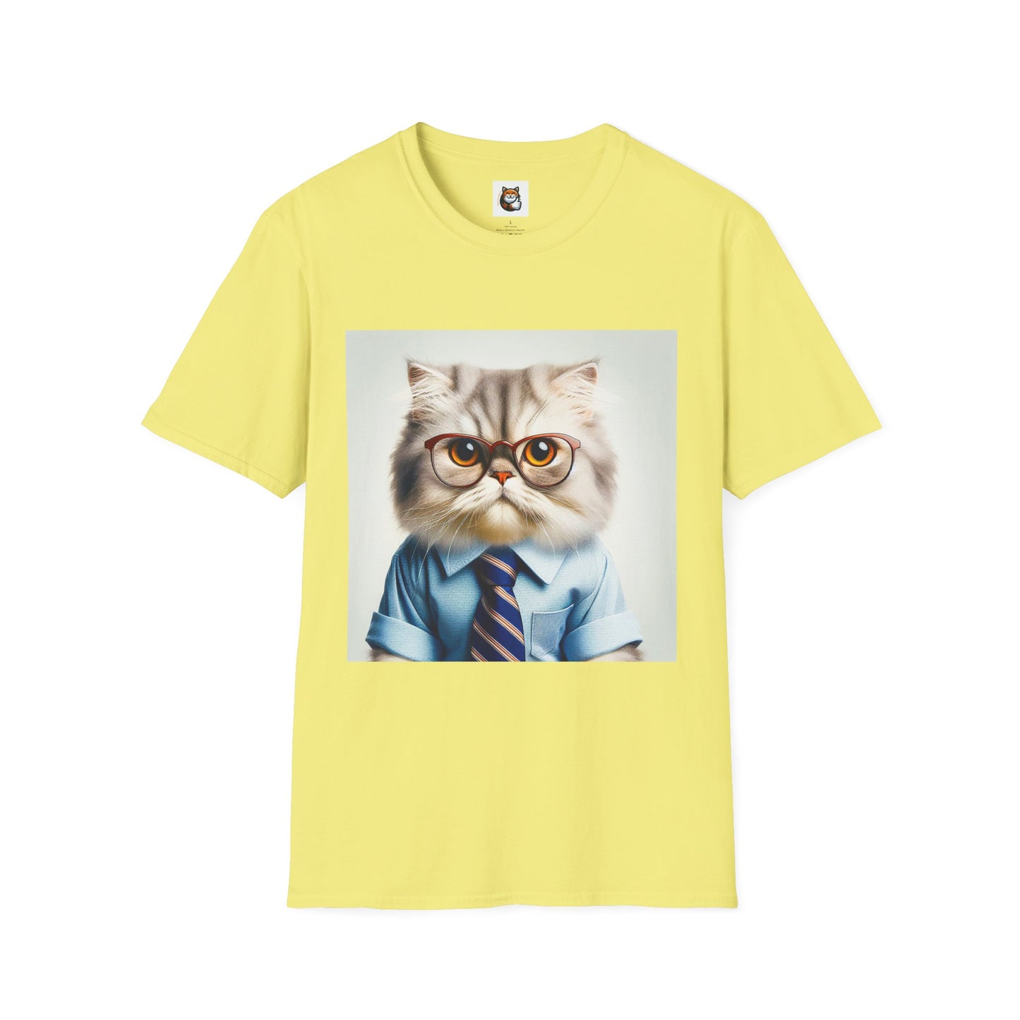 Persian Cat Unisex Softstyle T-Shirt