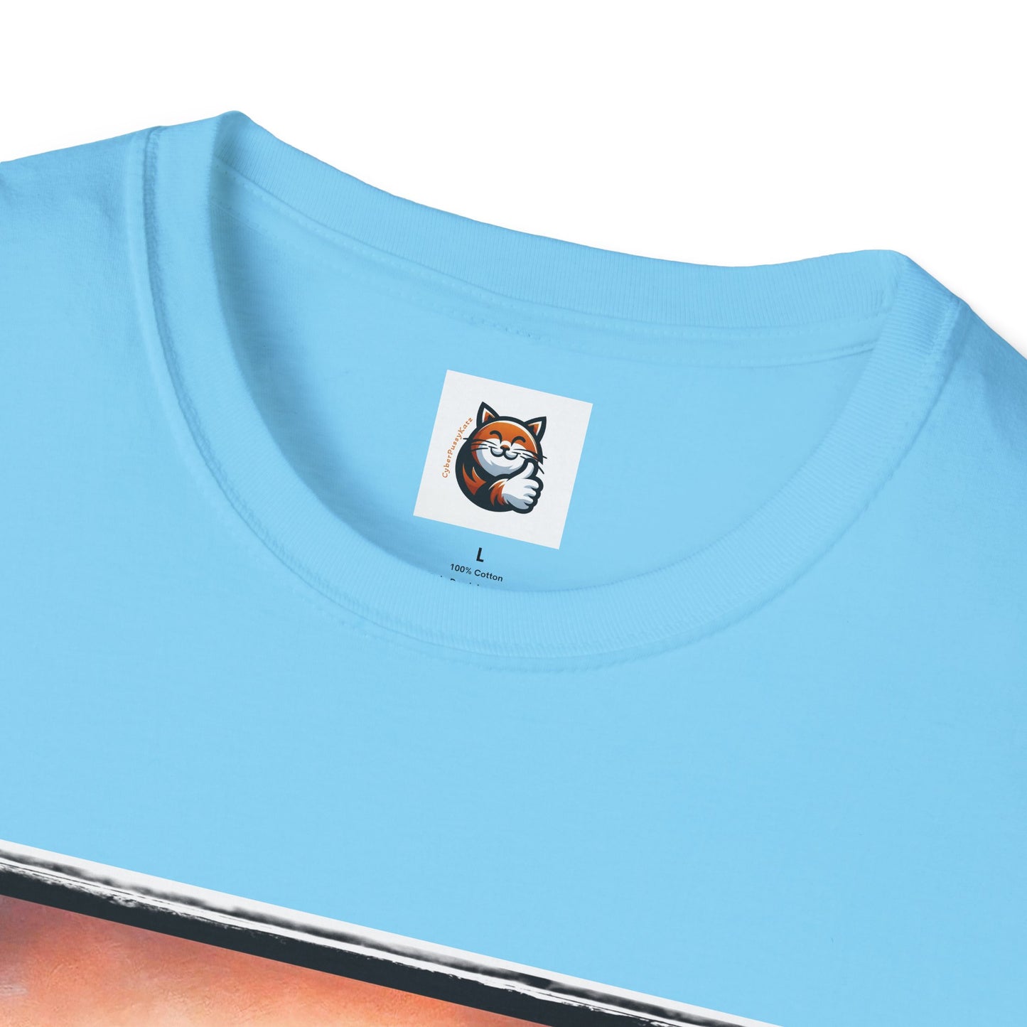 Devon Rex Cat Unisex Softstyle T-Shirt