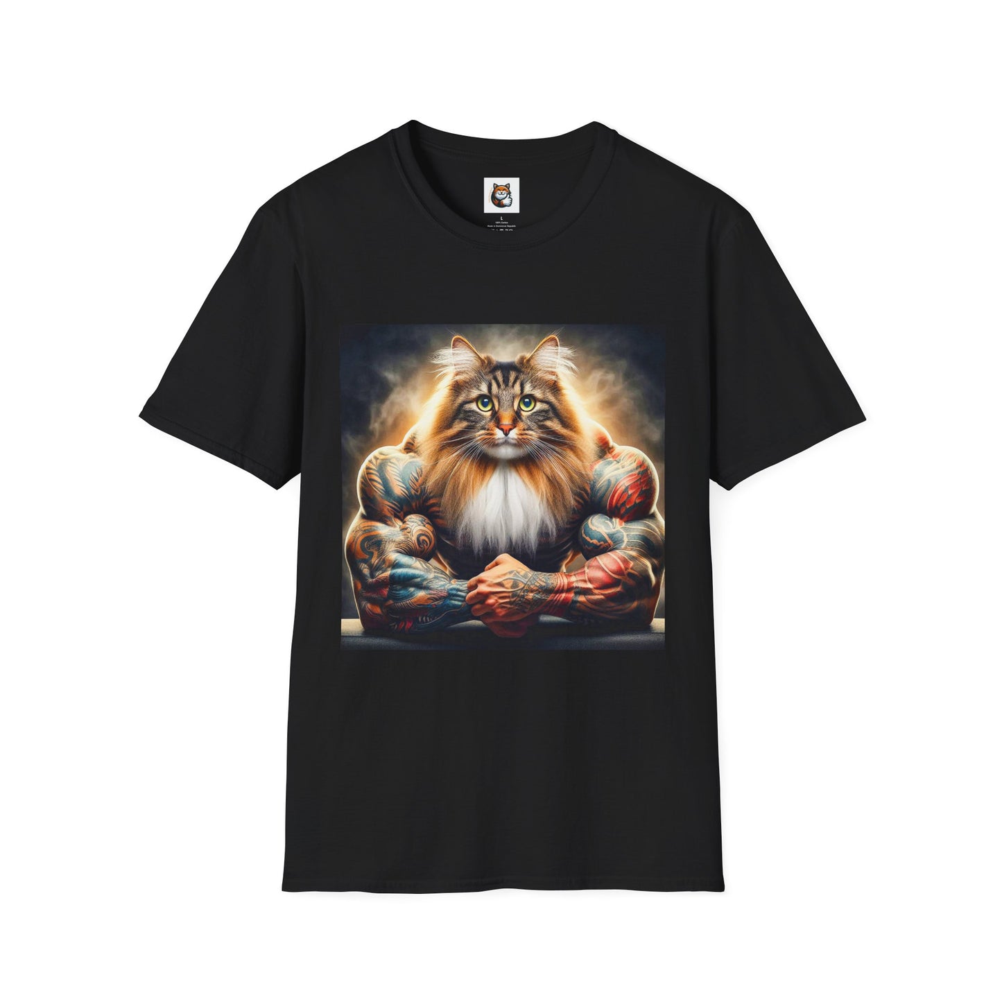 Norwegian Forest Cat Unisex Softstyle T-Shirt