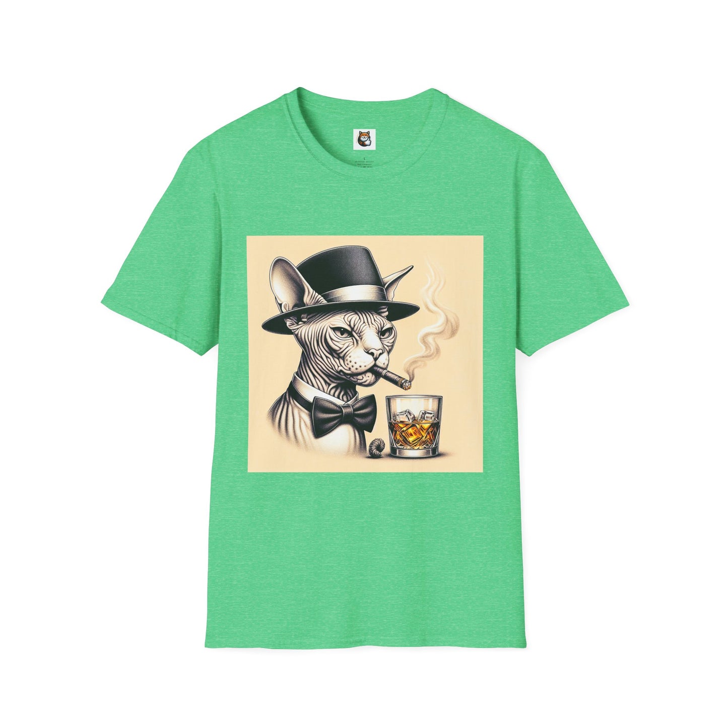 Sphynx Cat bar smoking