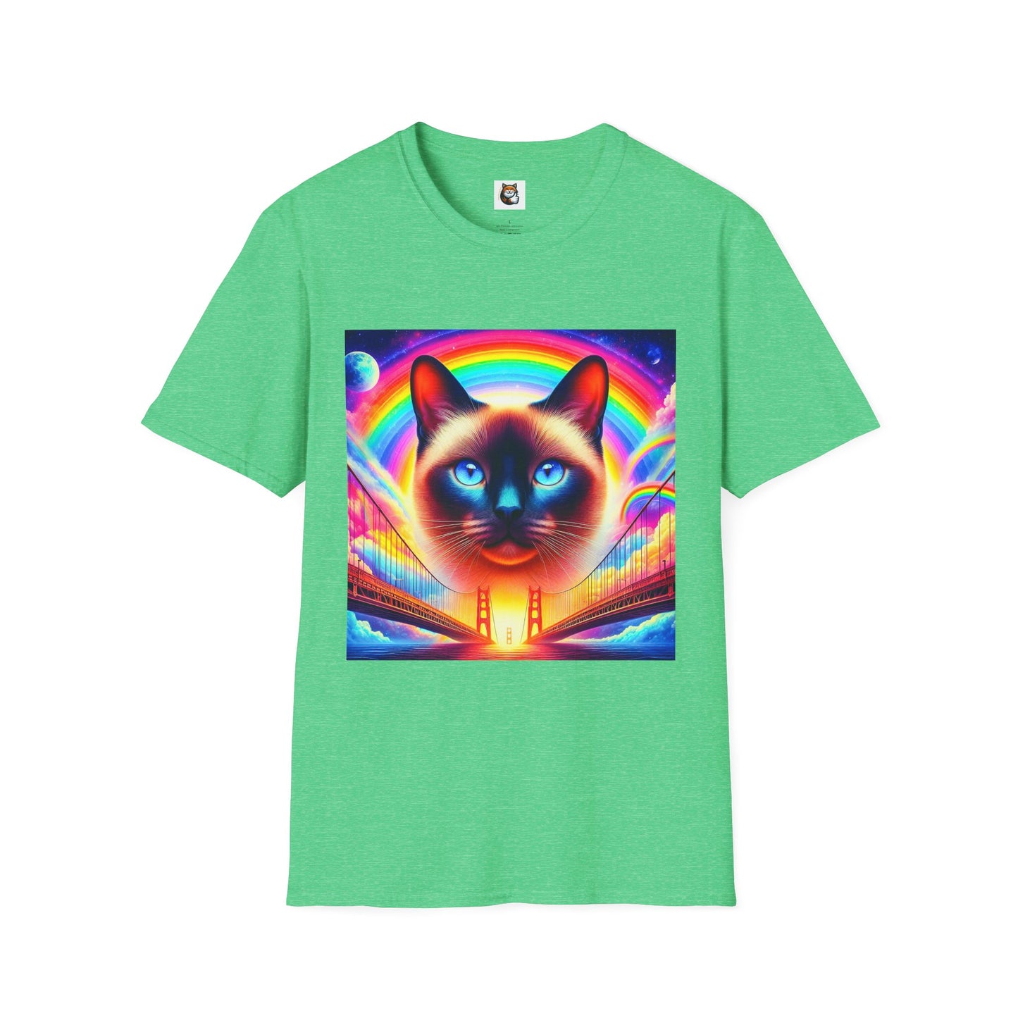 Siamese Cat floating kitty shirt