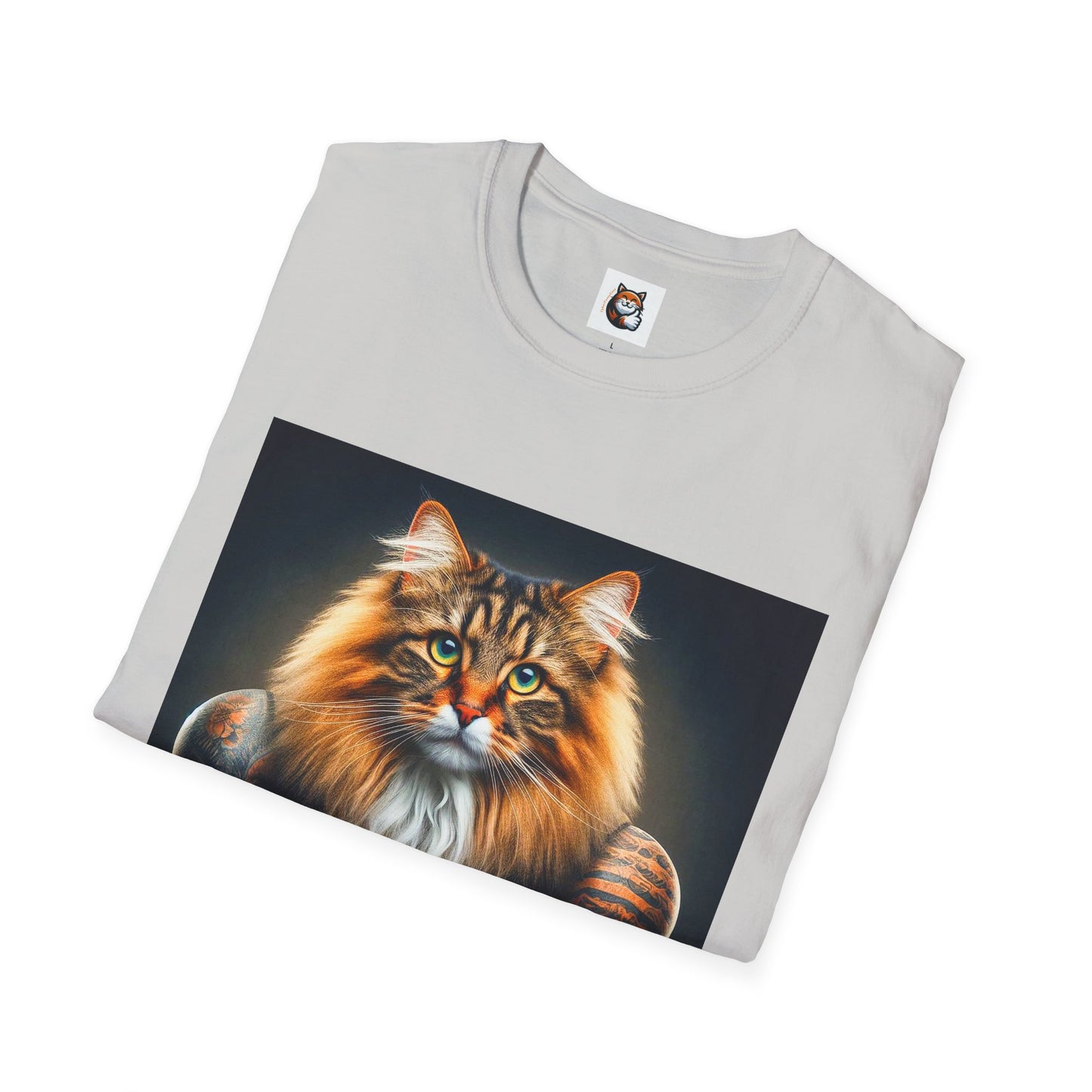 Norwegian Forest Cat Unisex Softstyle T-Shirt
