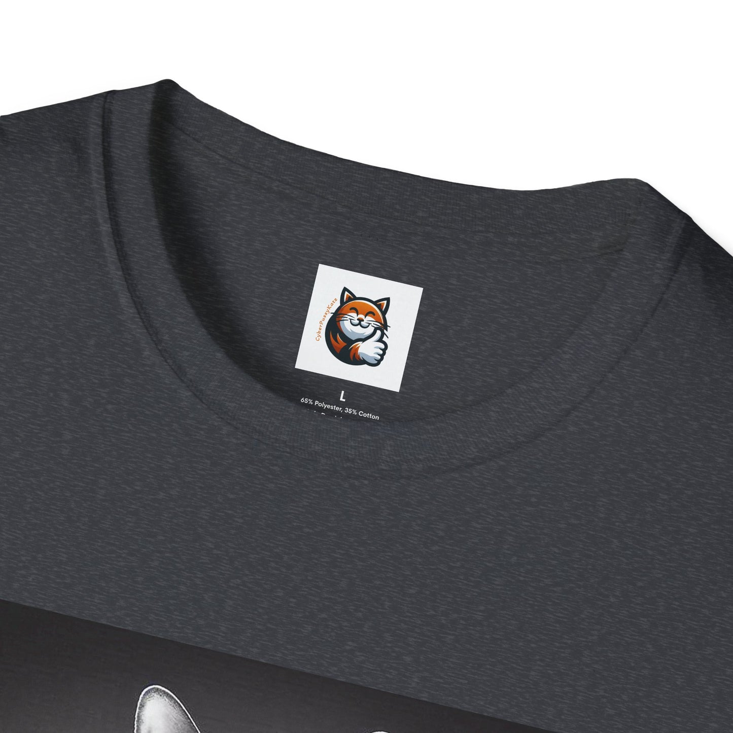 Devon Rex Cat Unisex Softstyle T-Shirt