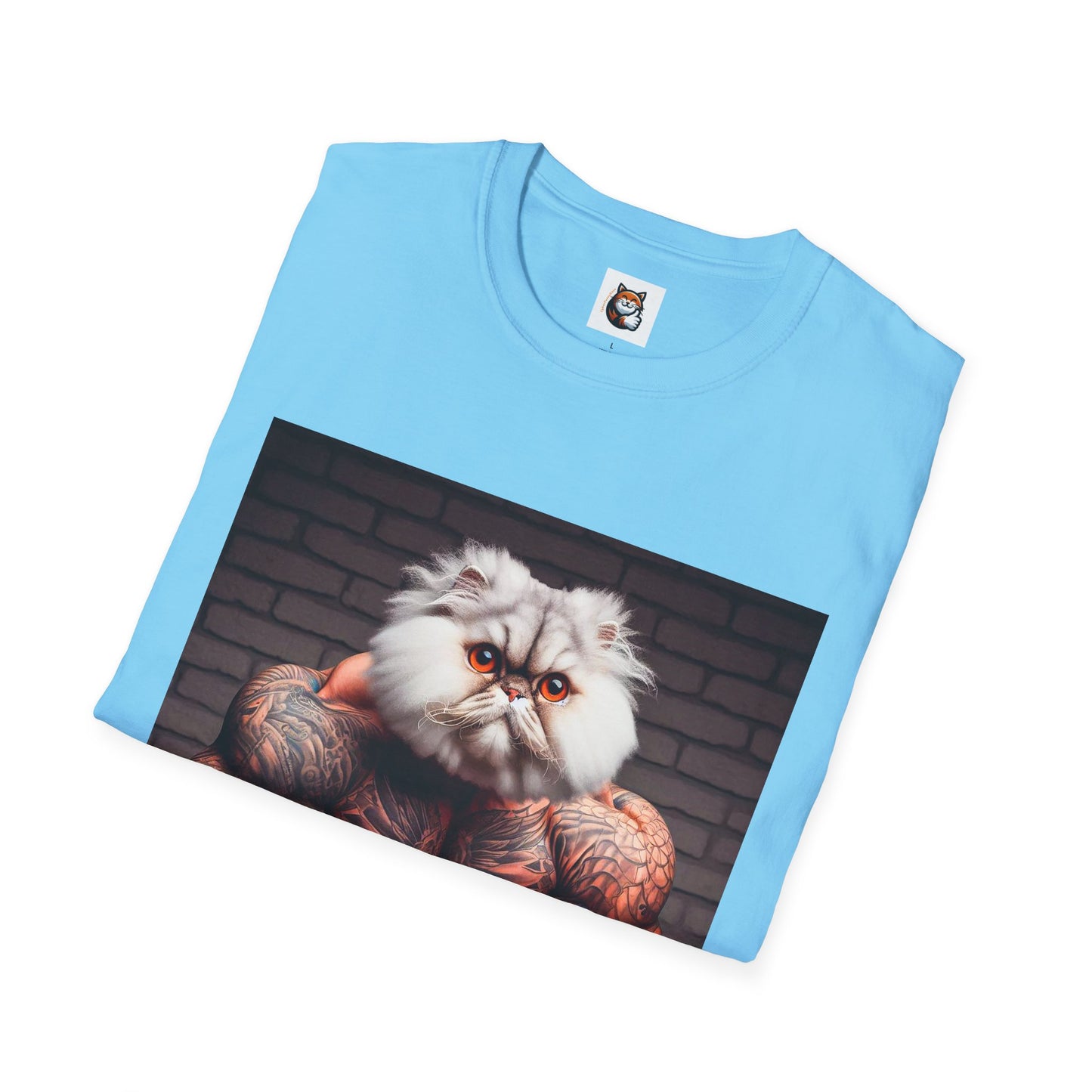 Selkirk Rex Cat T-Shirt arms