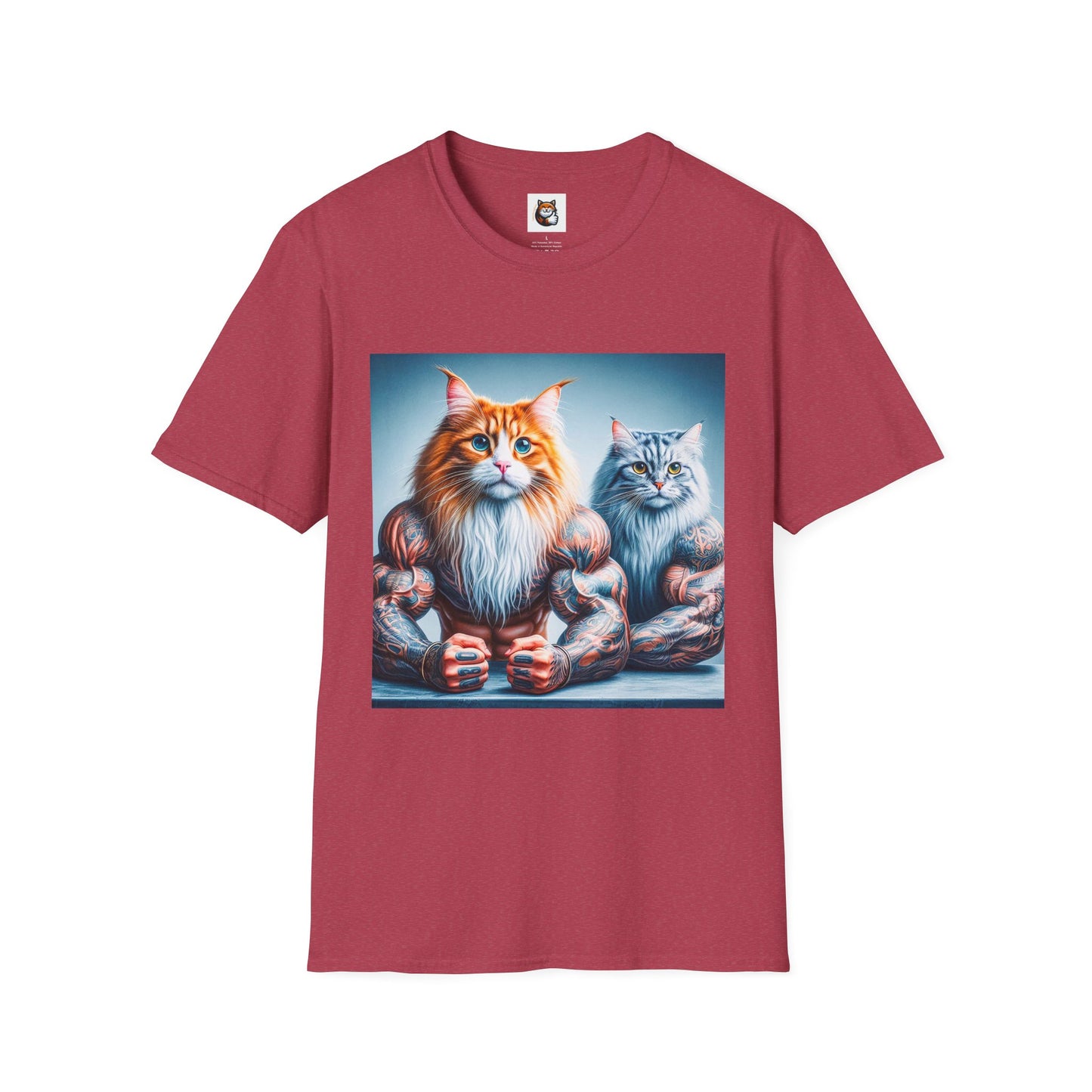 Norwegian Forest Cat Unisex Softstyle T-Shirt