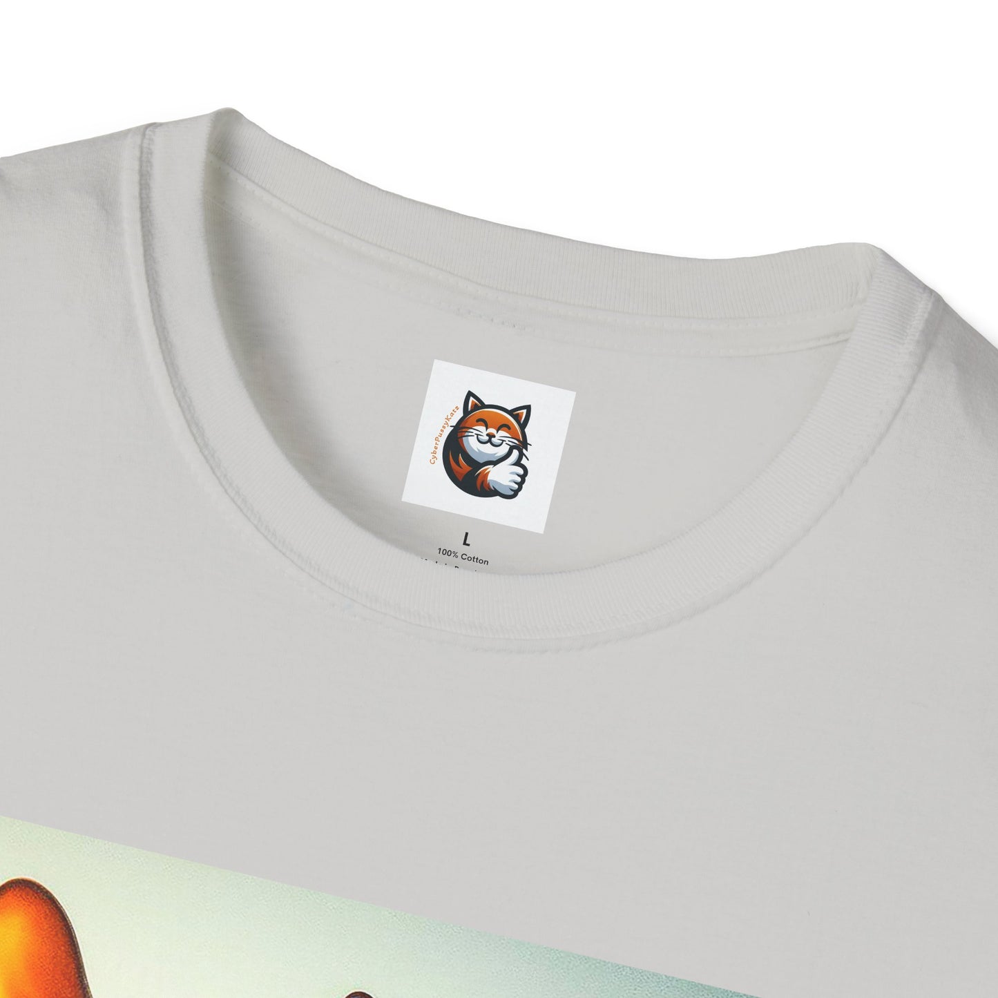 Wacky Cornish Rex Cat tiny car   T-Shirt