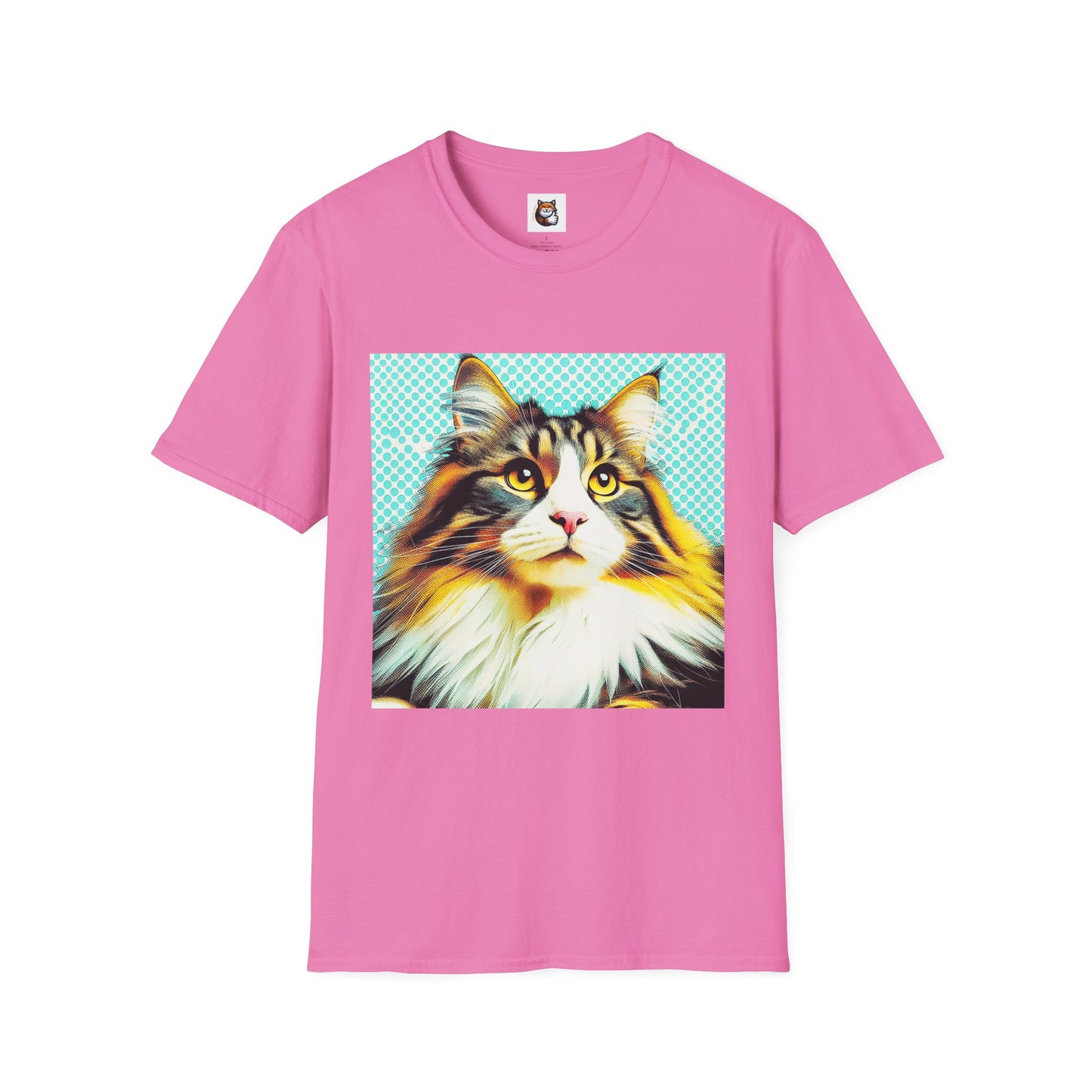 Norwegian Forest Cat Unisex Softstyle T-Shirt