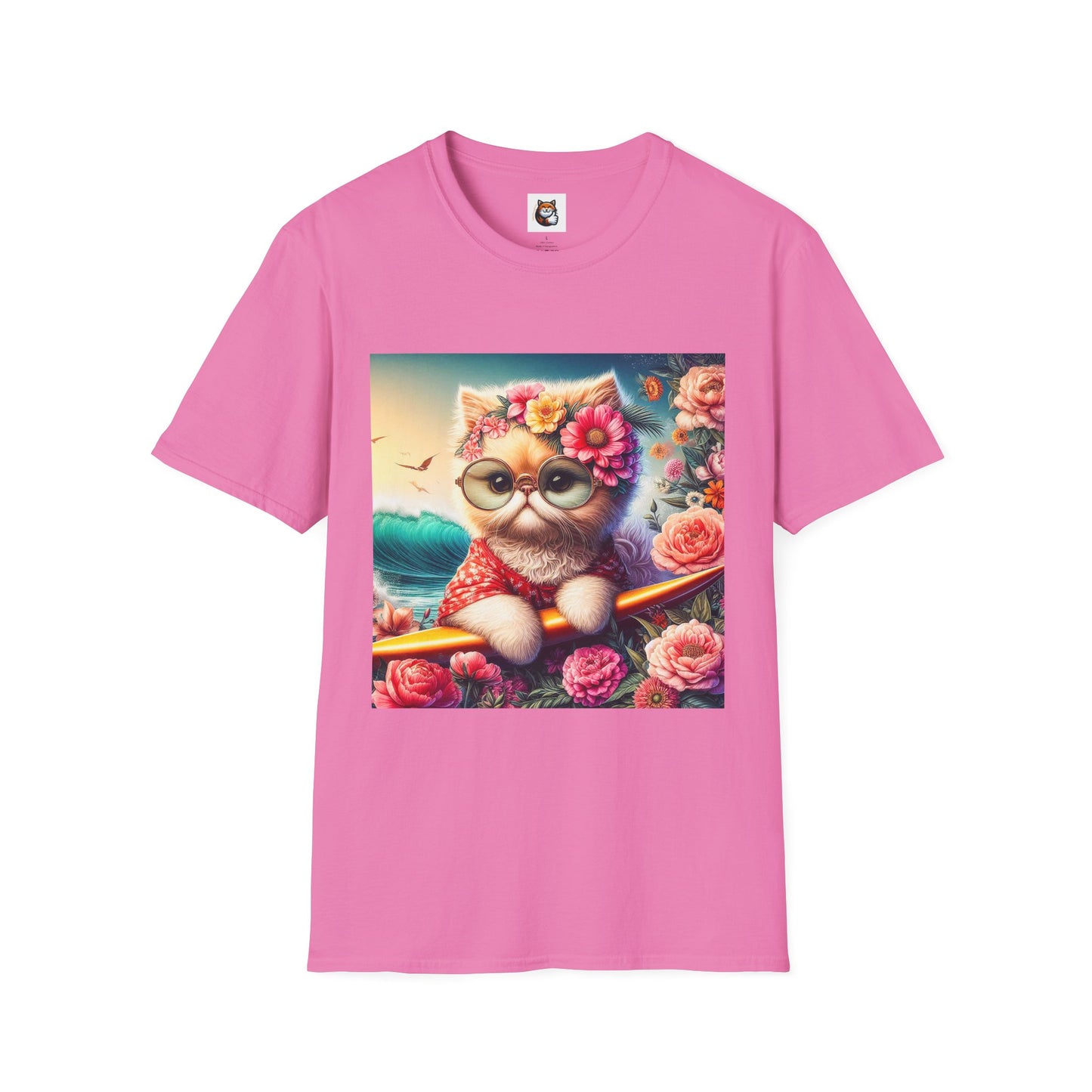 Selkirk Rex Cat T-Shirt beach babe