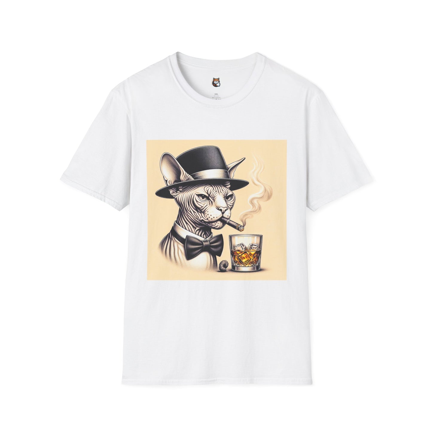 Sphynx Cat bar smoking