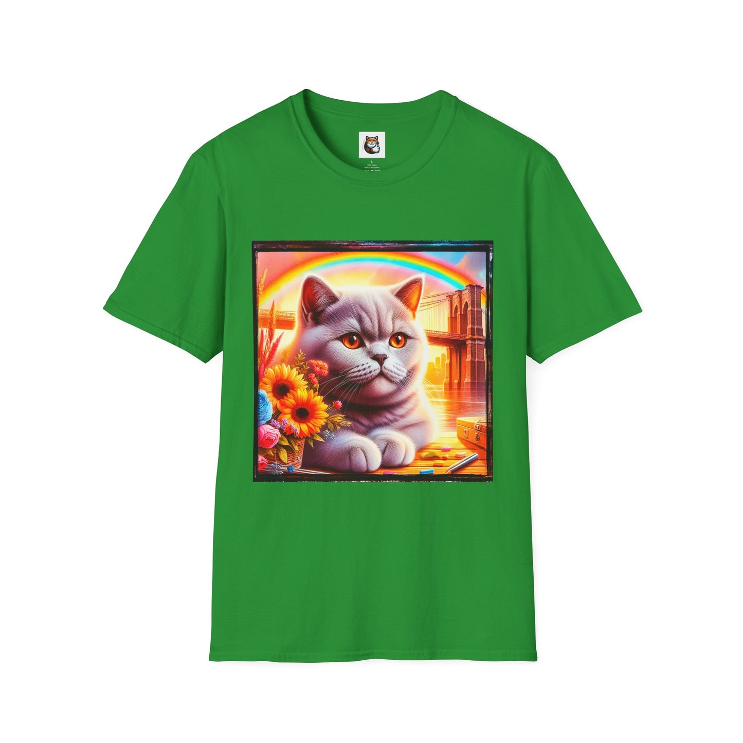 British Shorthair Unisex Softstyle T-Shirt