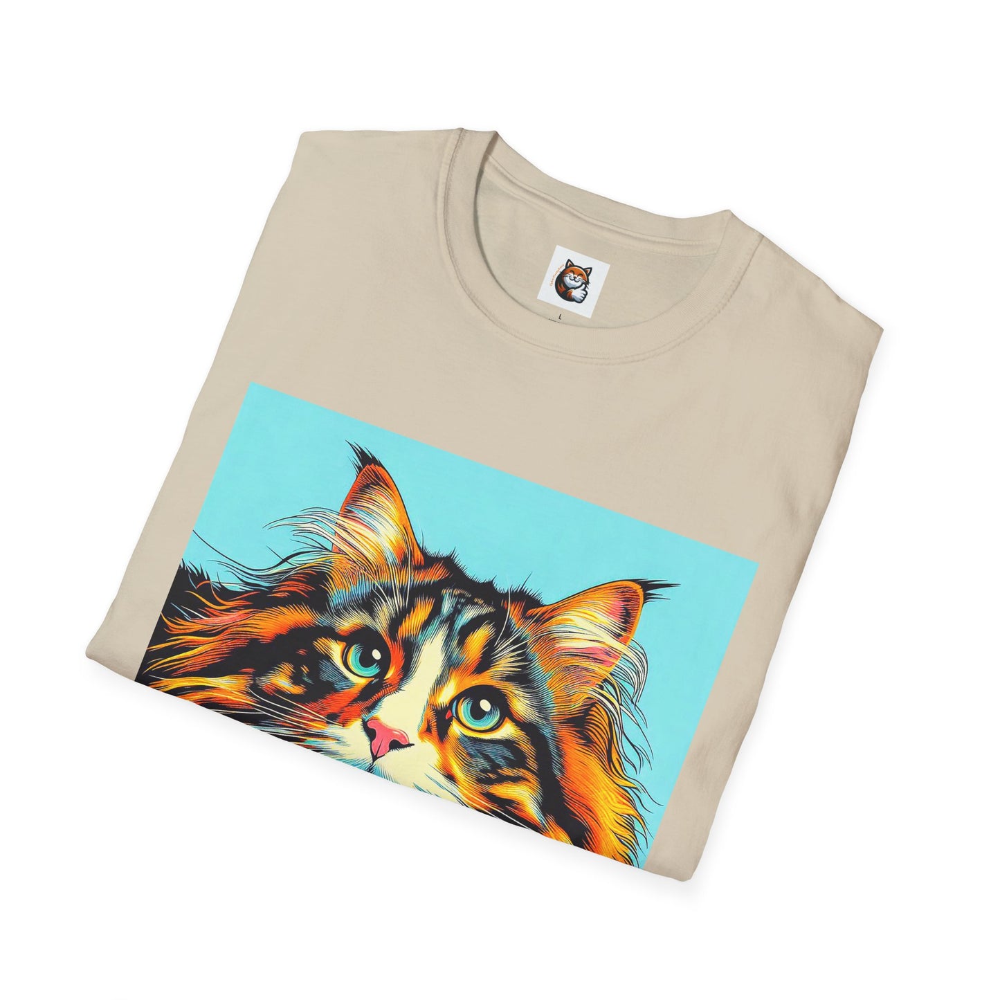 Norwegian Forest Cat Unisex Softstyle T-Shirt