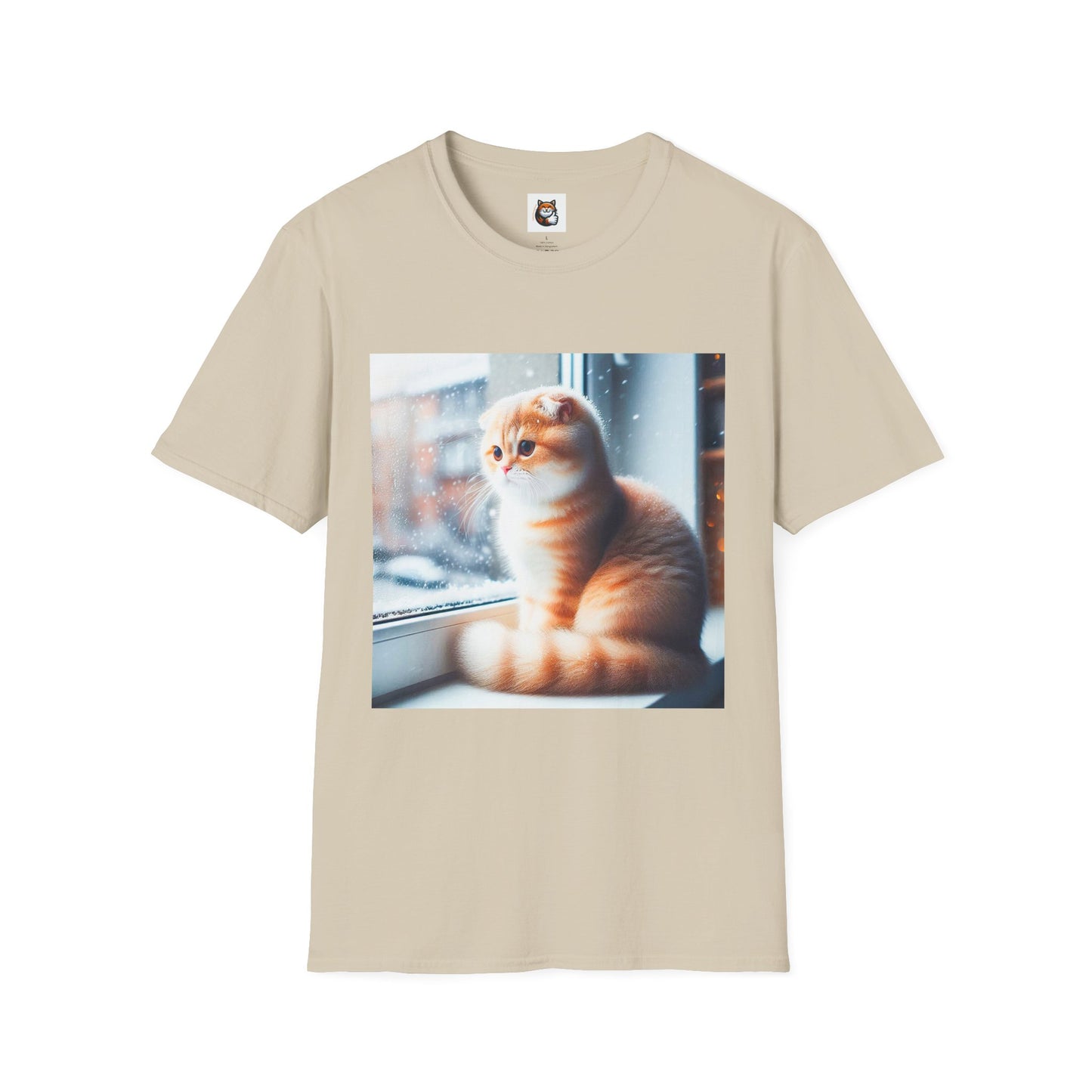 Scottish Fold Cat fluffy baby  T-Shirt