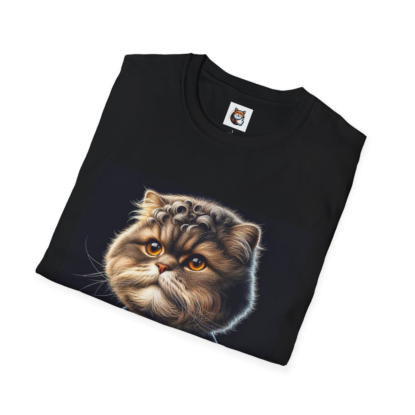 Selkirk Rex Cat T-Shirt business professional