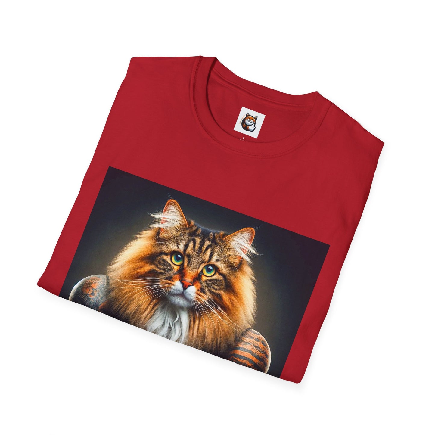 Norwegian Forest Cat Unisex Softstyle T-Shirt