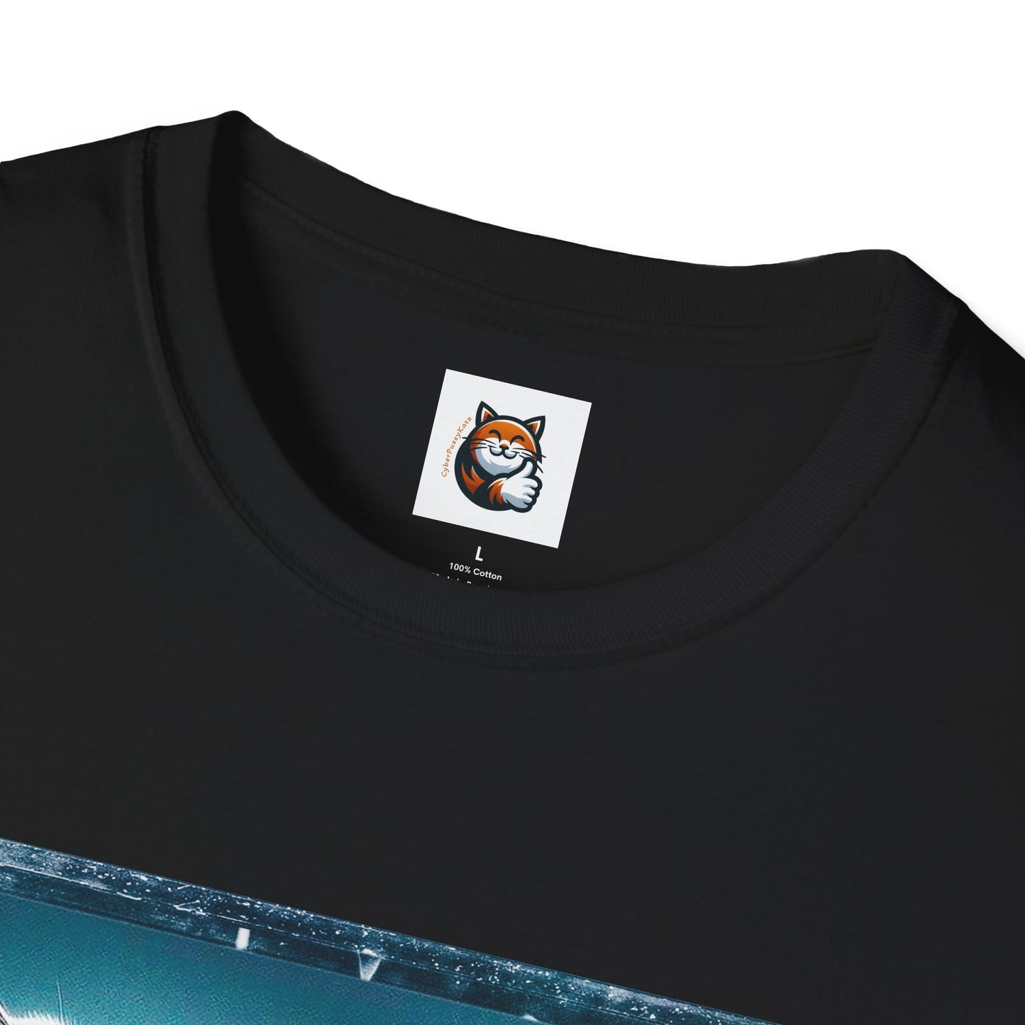 Wacky British Shorthair tiny red car Softstyle T-Shirt