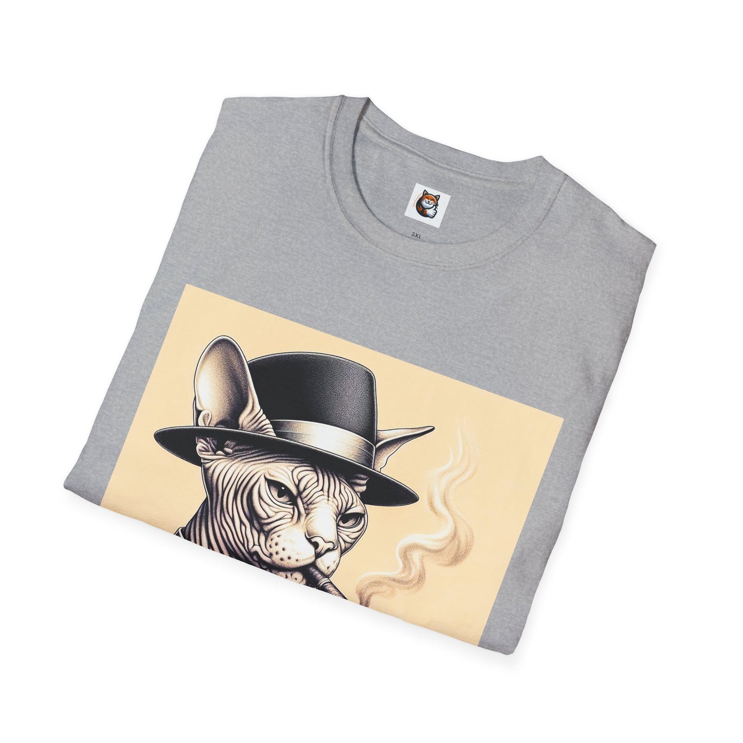 Sphynx Cat bar smoking