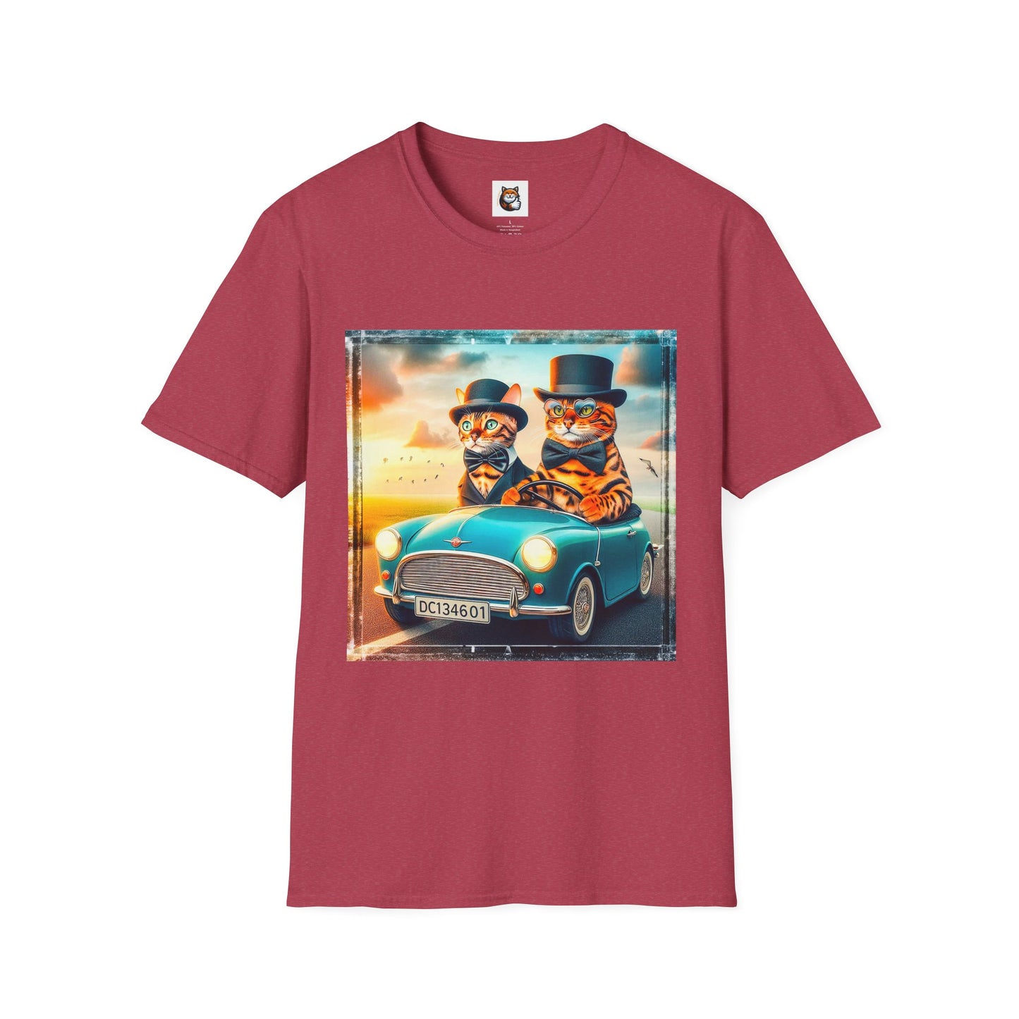 Wacky Bengal Unisex Softstyle T-Shirt