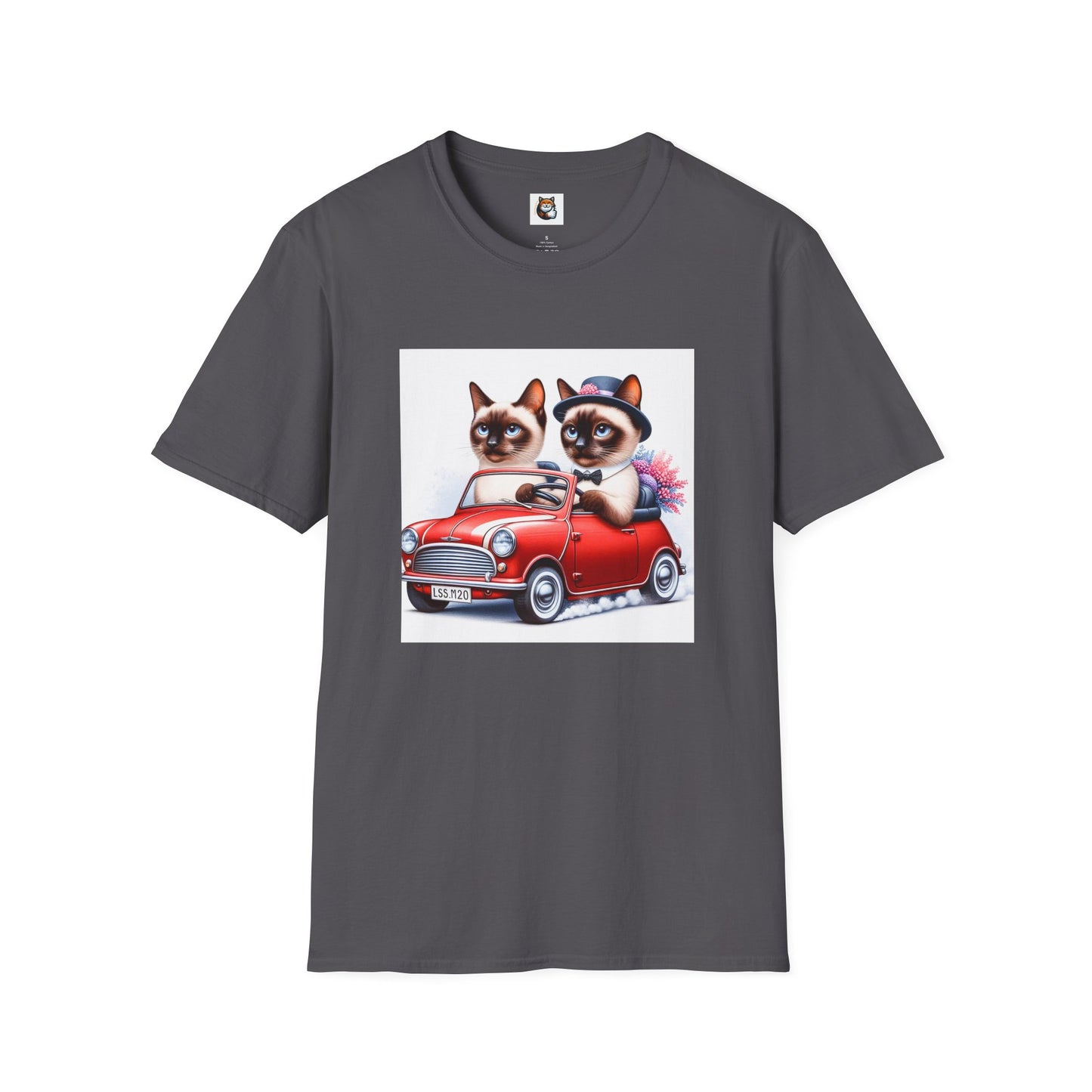 Wacky Siamese Cat friends driving