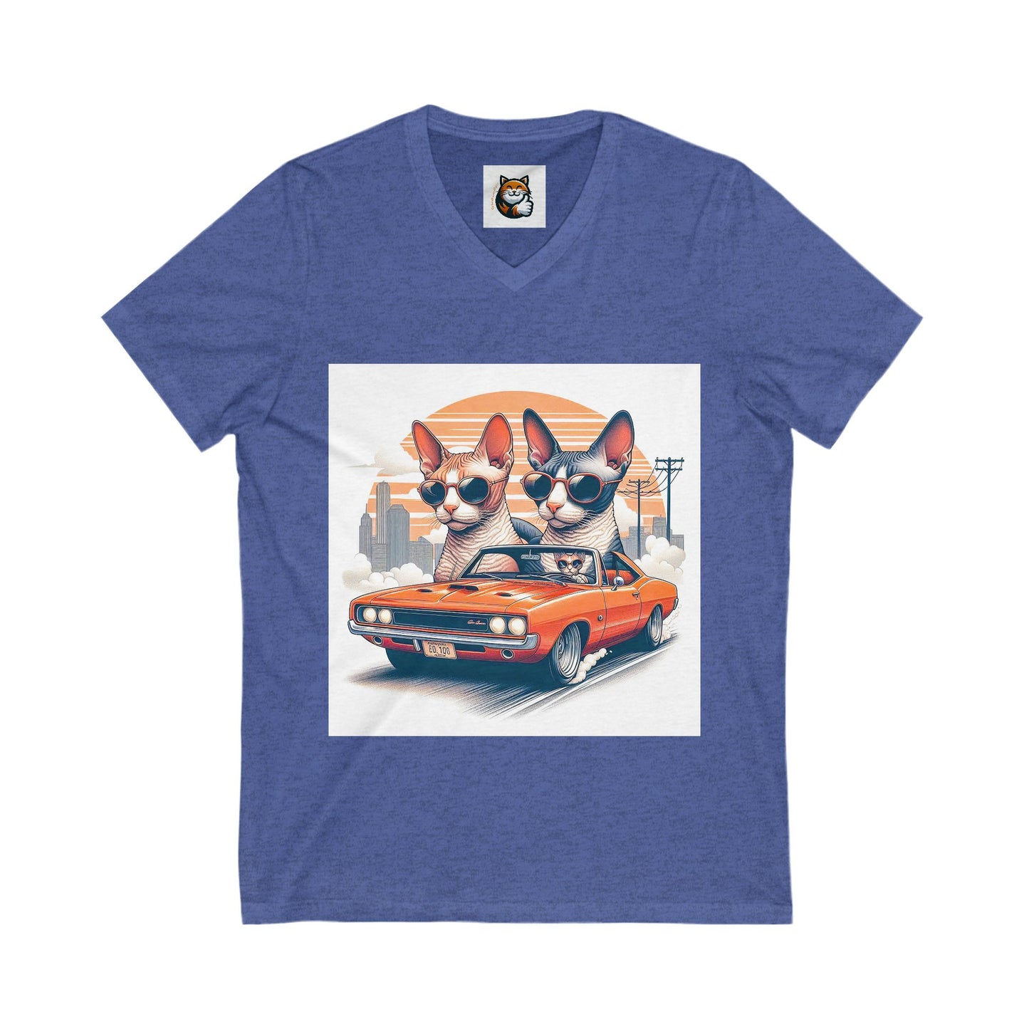 Cornish Rex Cat friends driving shirt