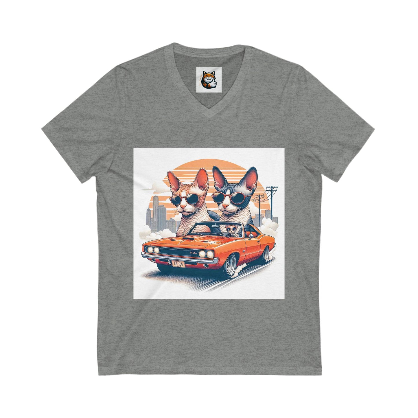 Cornish Rex Cat friends driving shirt
