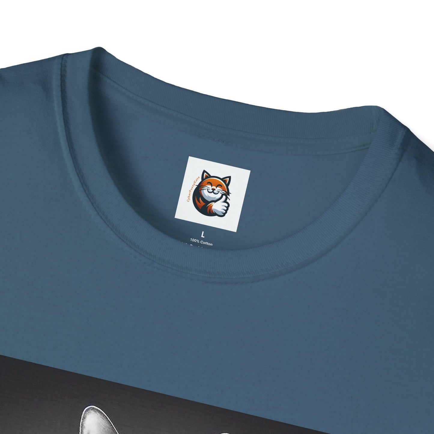 Devon Rex Cat Unisex Softstyle T-Shirt