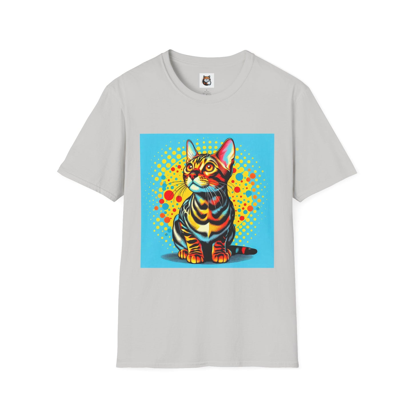 Bengal Unisex spots anf stripes  colors Softstyle T-Shirt
