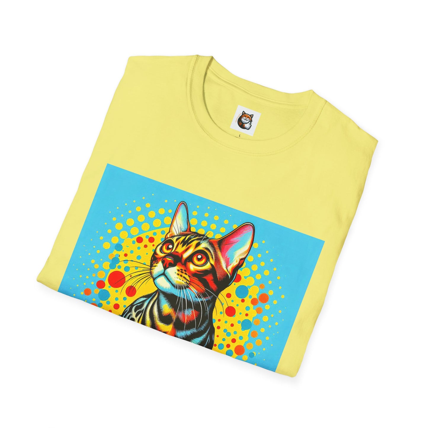 Bengal Unisex spots anf stripes  colors Softstyle T-Shirt