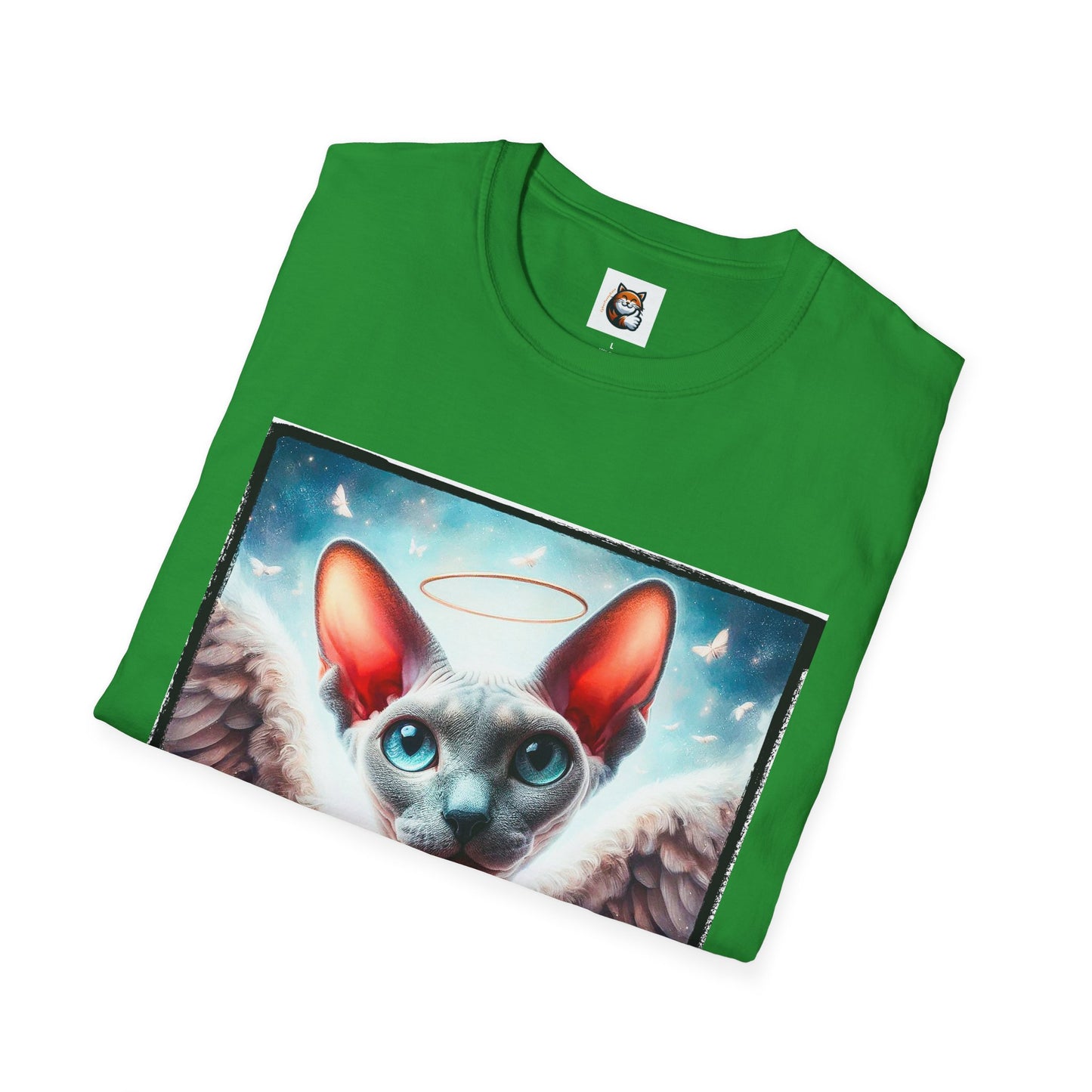 Cornish Rex Cat heavenly Angel  T-Shirt