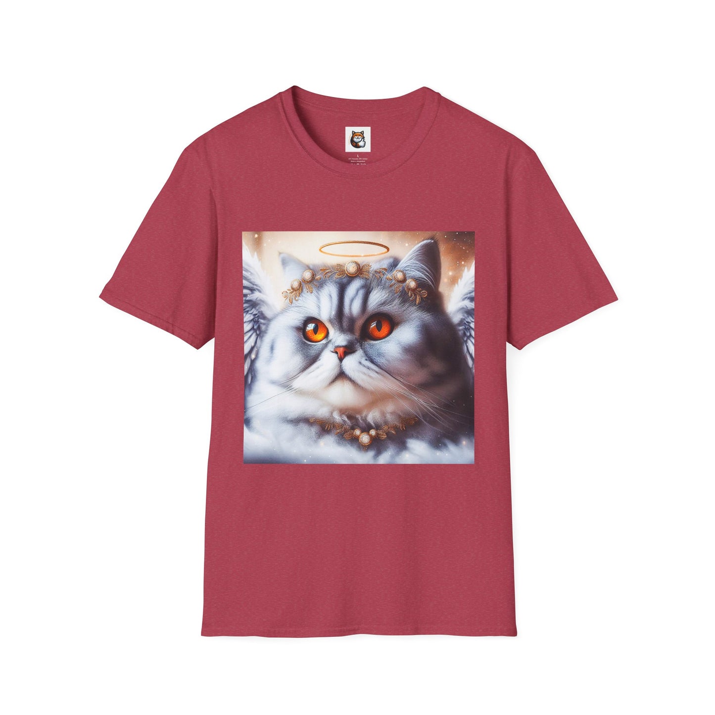 Selkirk Rex Cat T-Shirt heavenly Angel