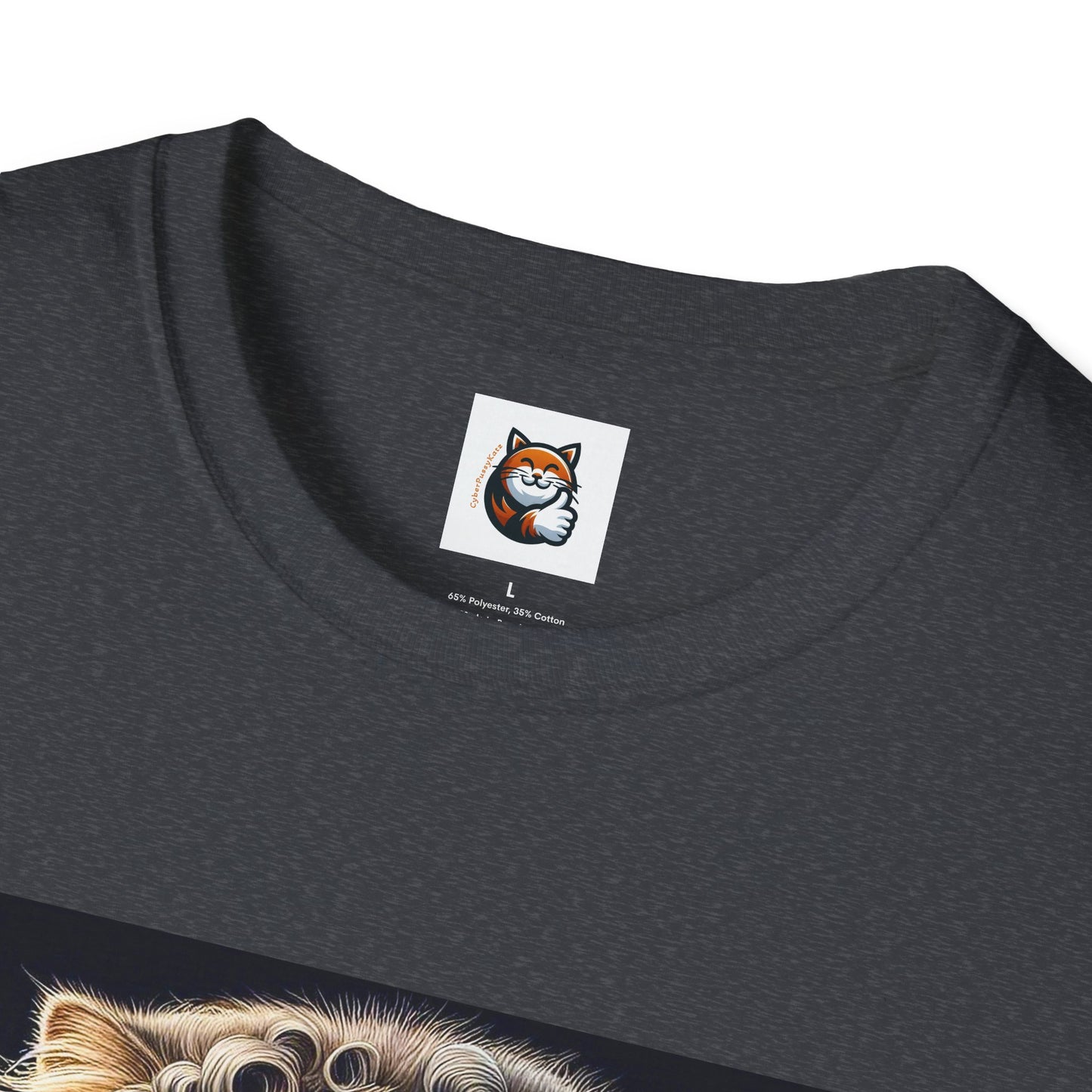 Selkirk Rex Cat T-Shirt business professional