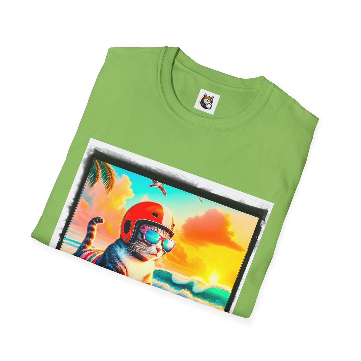 Domestic Cat Unisex Softstyle T-Shirt