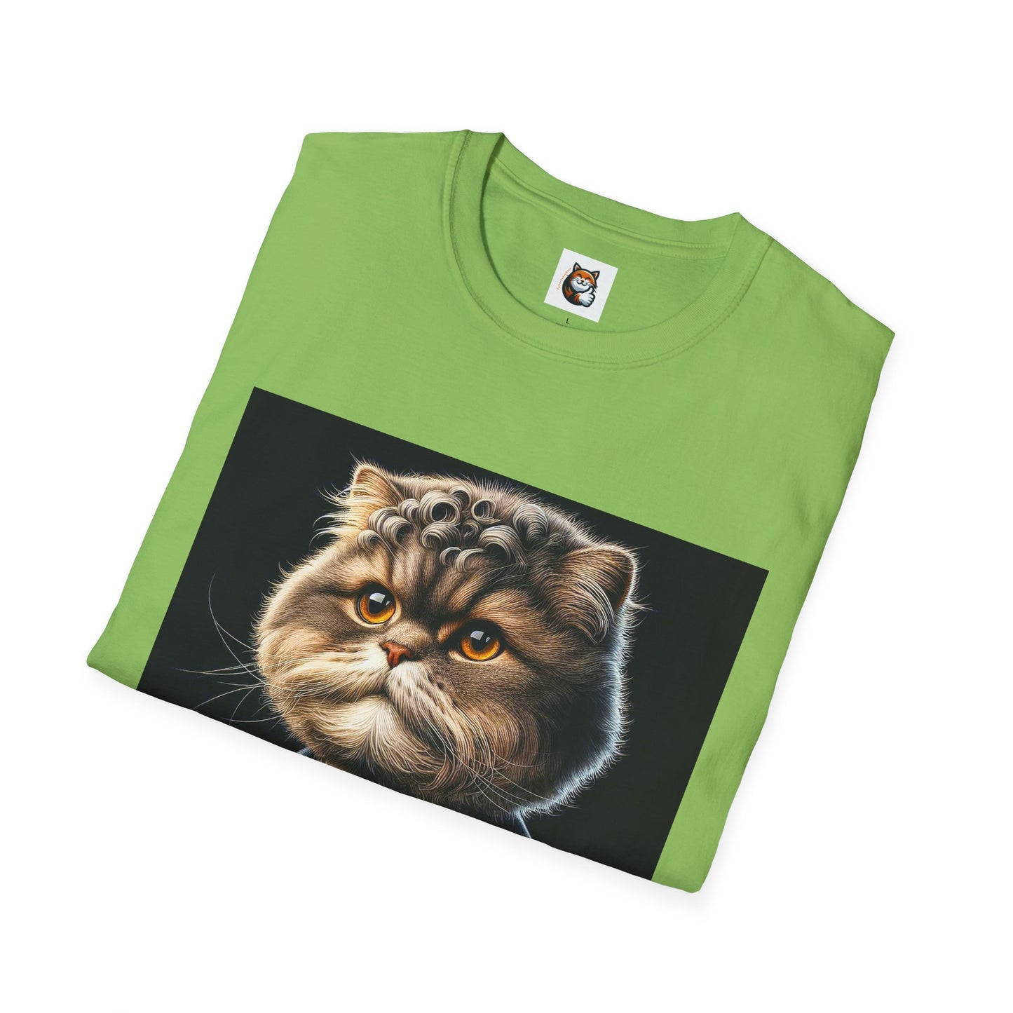 Selkirk Rex Cat T-Shirt business professional