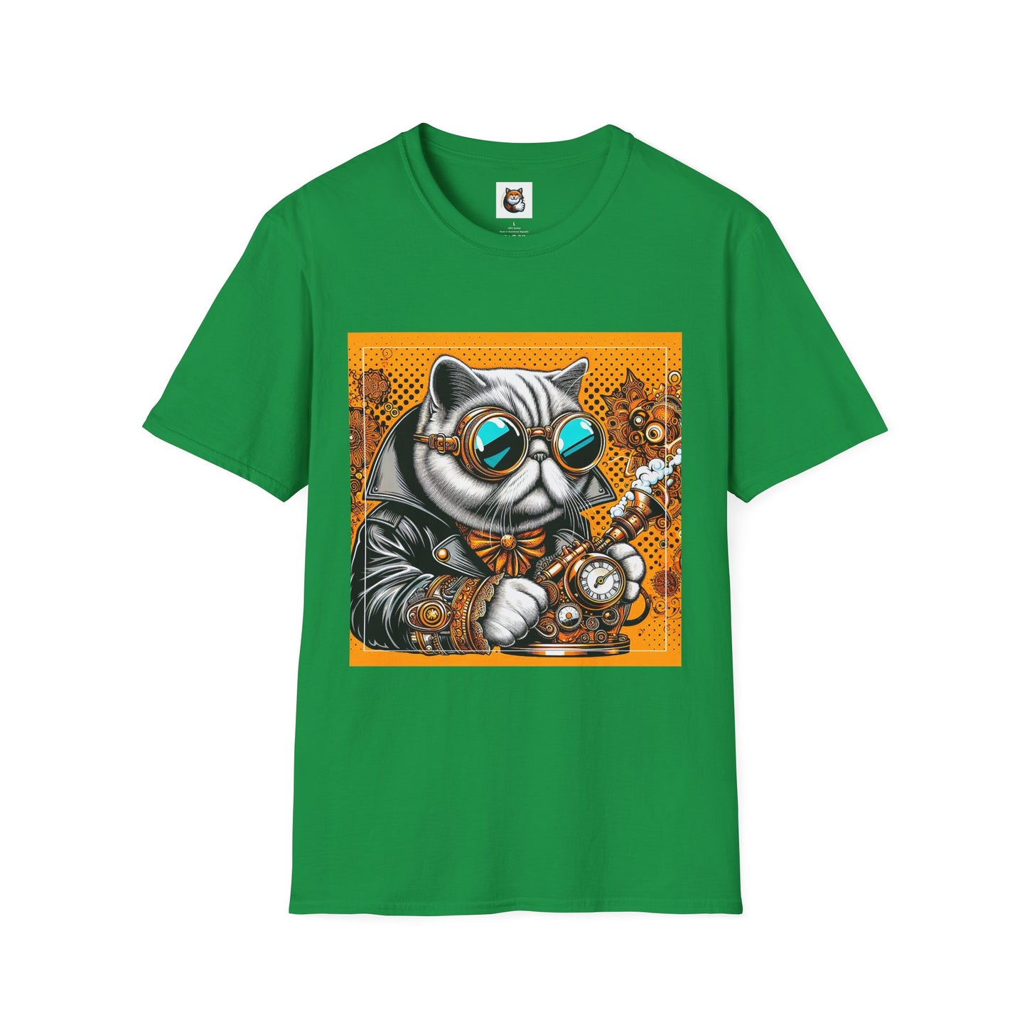 Exotic Shorthair Cat Unisex Softstyle T-Shirt