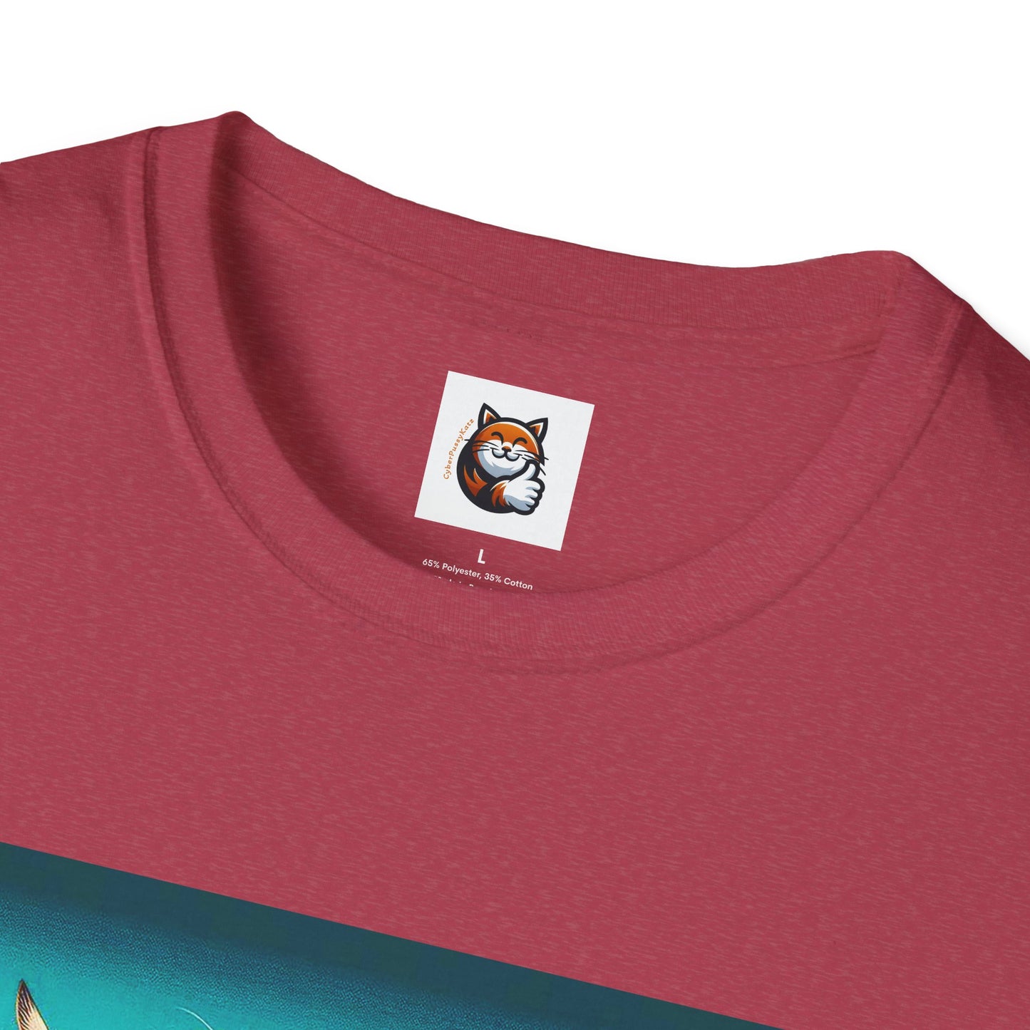 Scottish Fold Cat waves T-Shirt