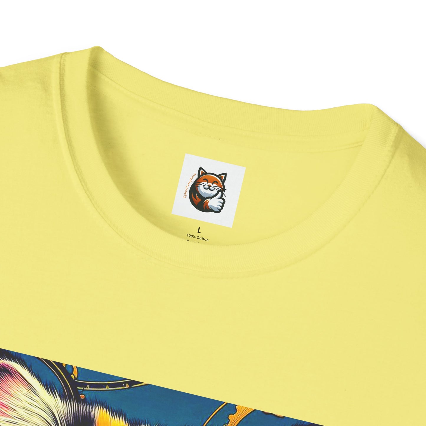 Persian Cat Unisex Softstyle T-Shirt