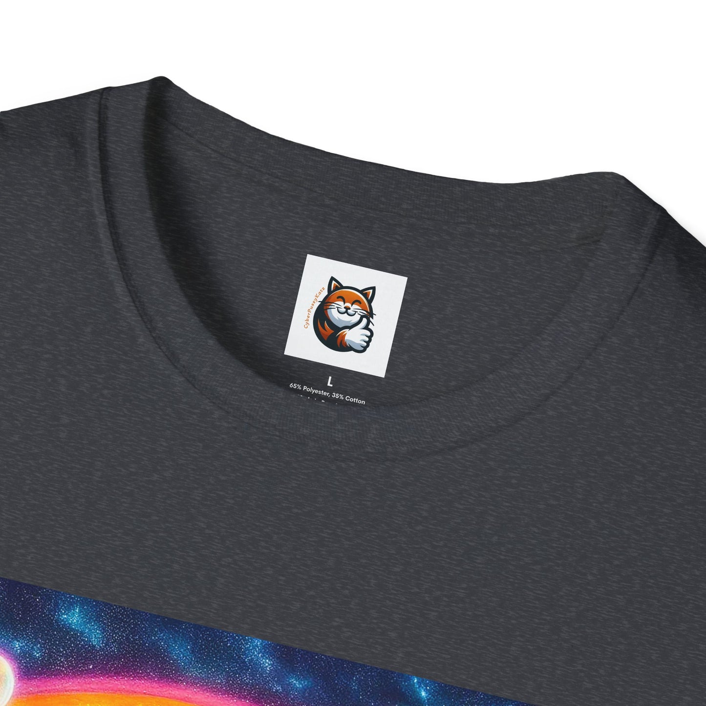Scottish Fold Cat pretty rainbow  T-Shirt