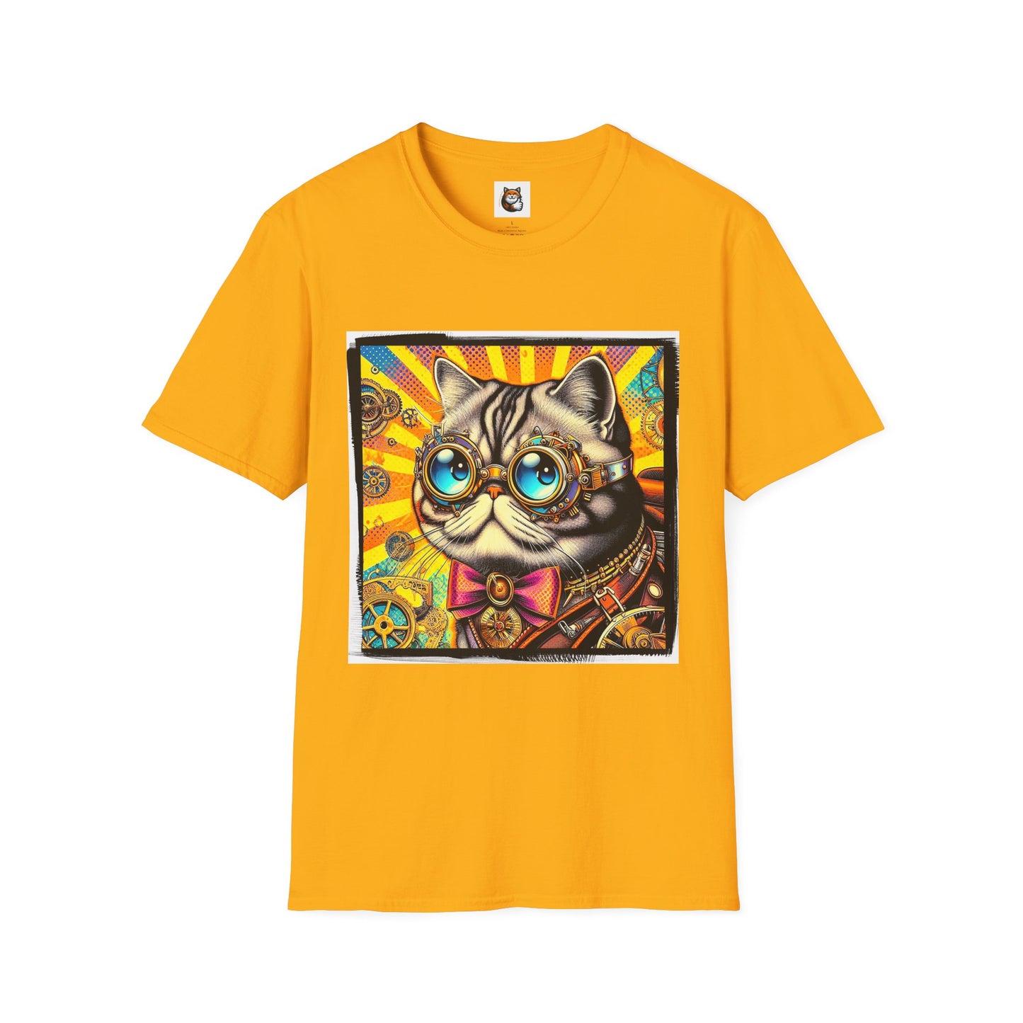 Exotic Shorthair Cat Unisex Softstyle T-Shirt