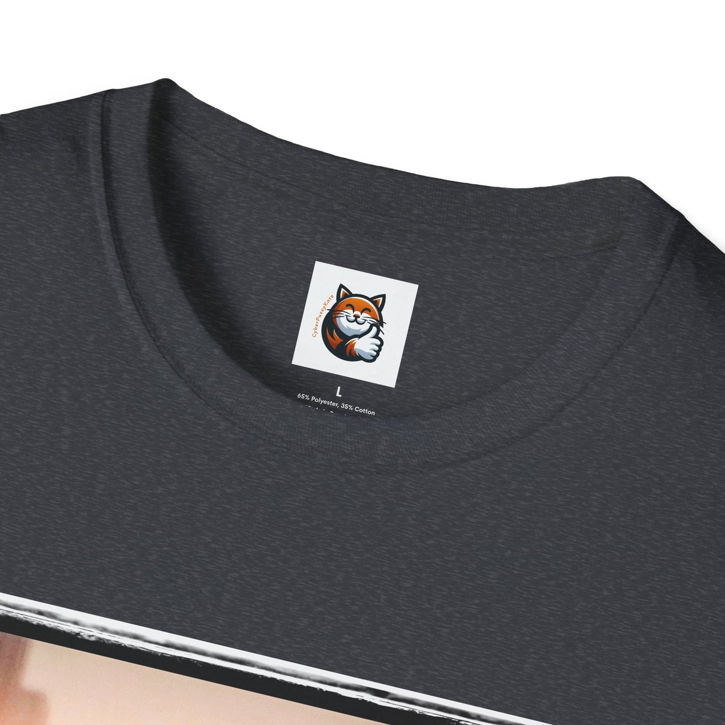 Wacky  Devon Rex car fun Unisex Softstyle T-Shirt