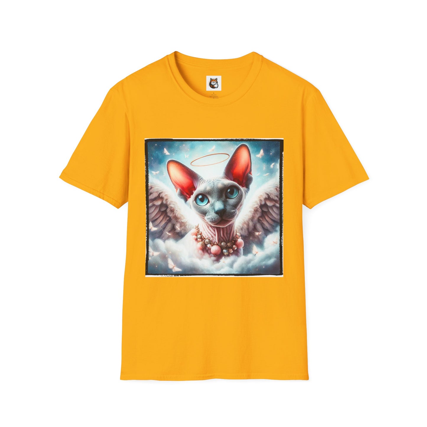 Cornish Rex Cat heavenly Angel  T-Shirt