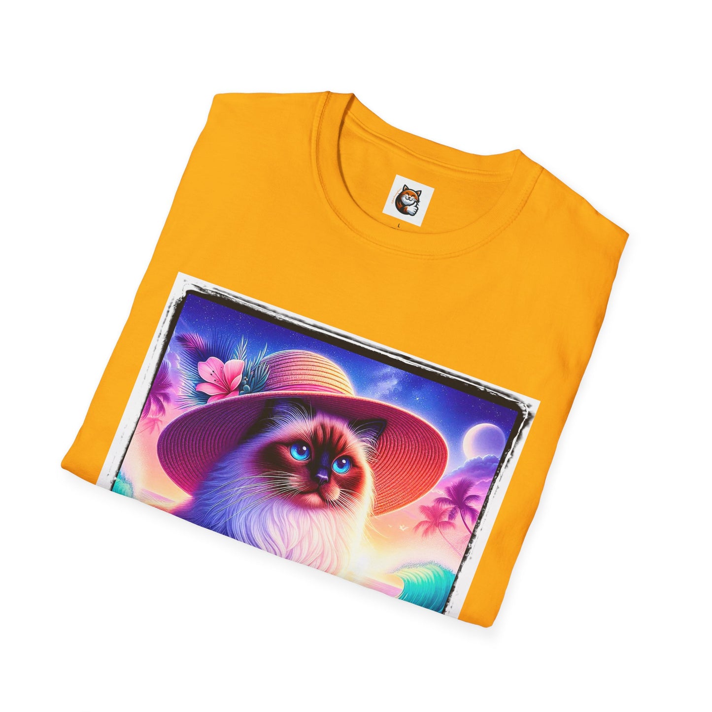 Birman rainbow Softstyle T-Shirt