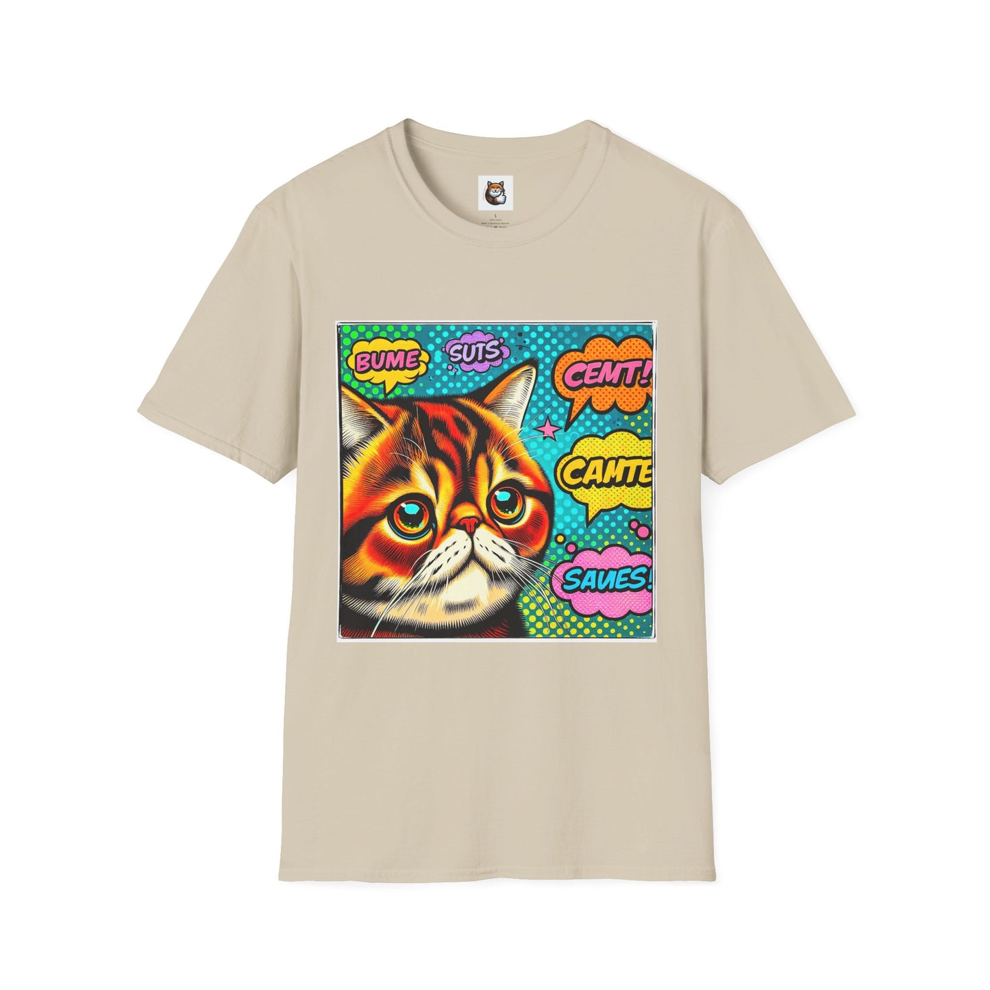 Exotic Shorthair Cat Unisex Softstyle T-Shirt
