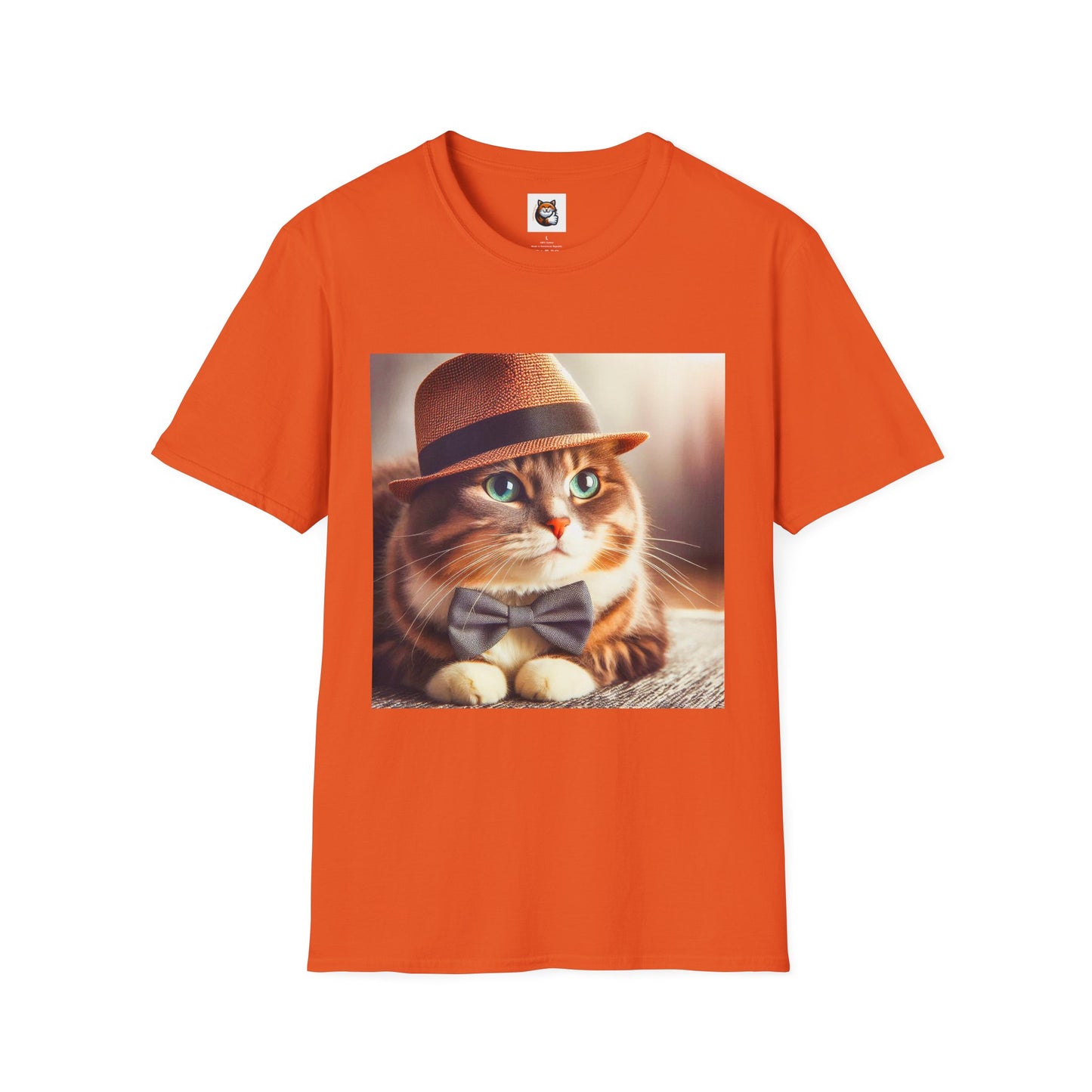 Domestic Cat Unisex Softstyle T-Shirt