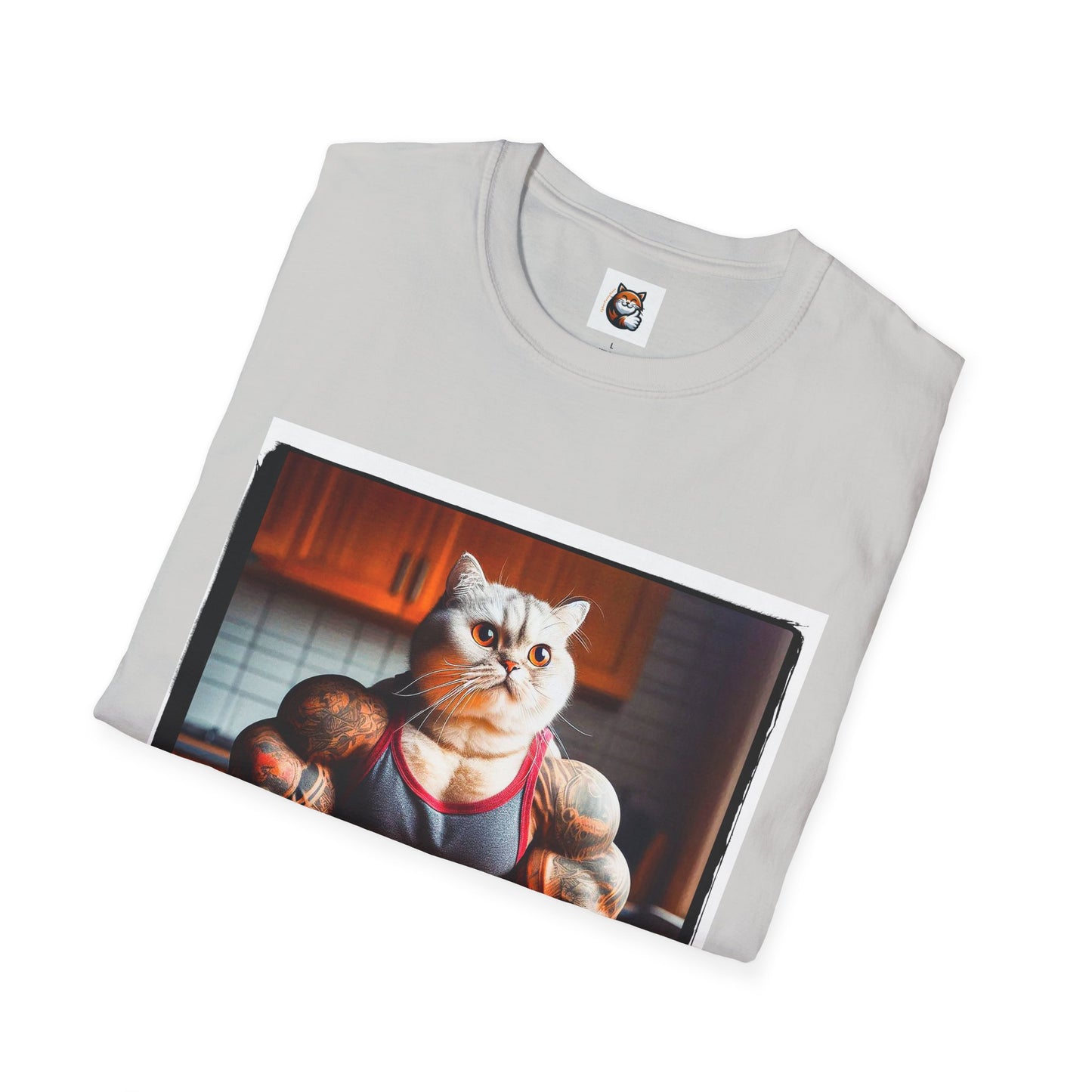 Domestic Cat Unisex Softstyle T-Shirt