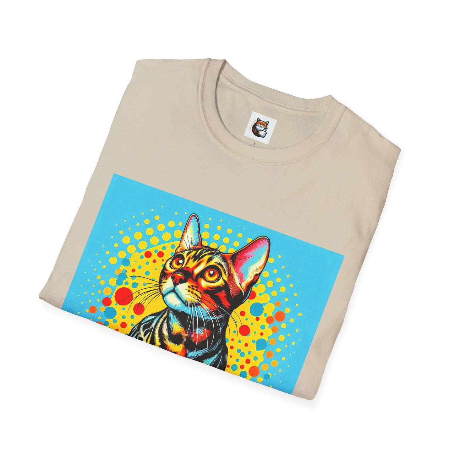 Bengal Unisex spots anf stripes  colors Softstyle T-Shirt