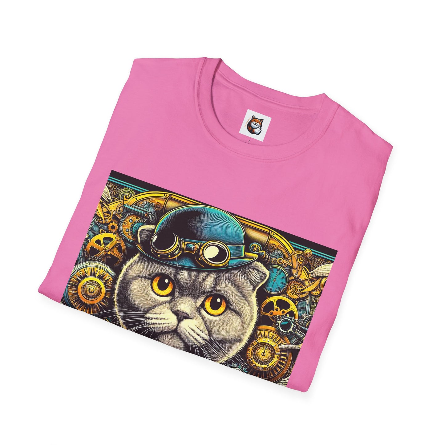 Scottish Fold  steam punk T-Shirt