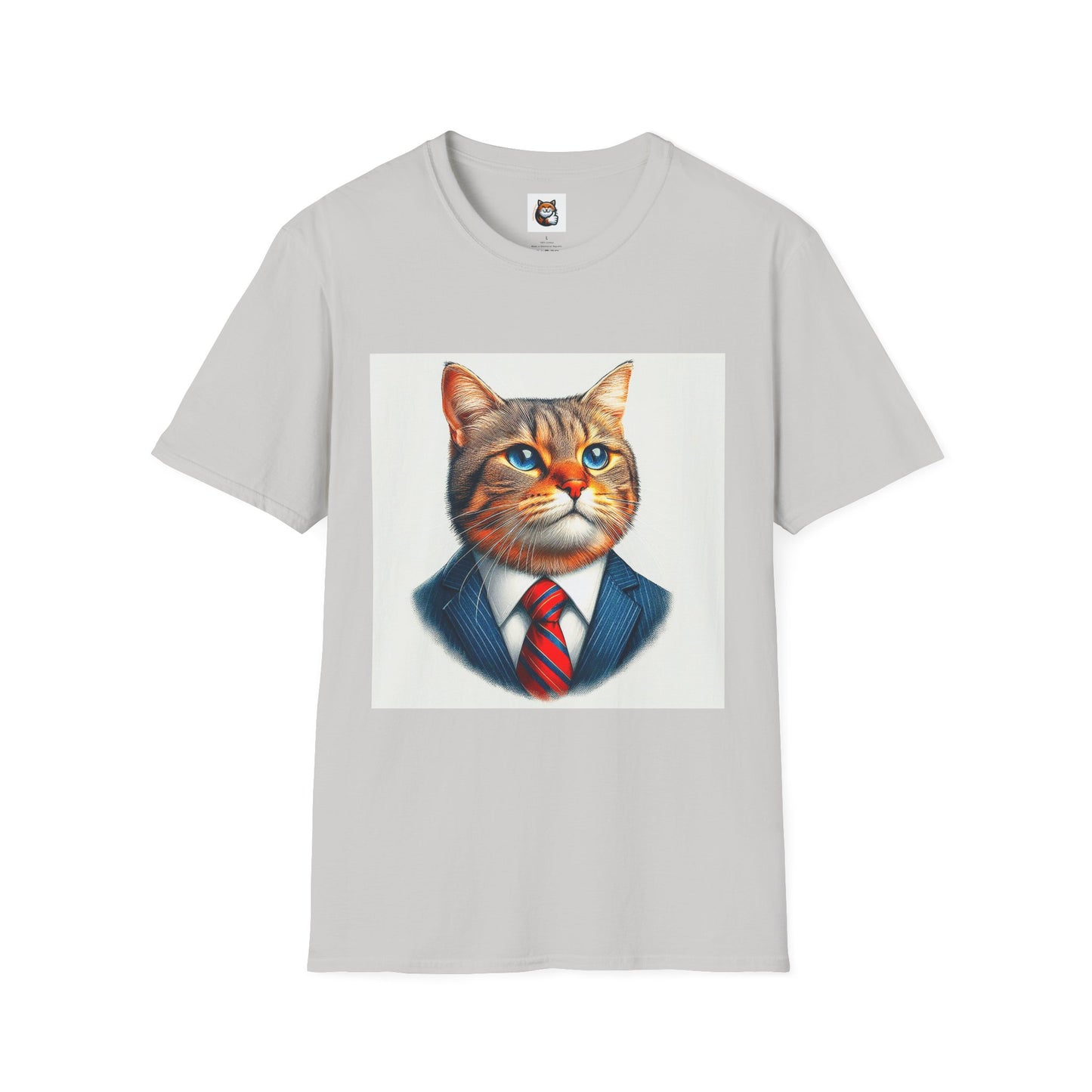 Domestic Cat Unisex Softstyle T-Shirt