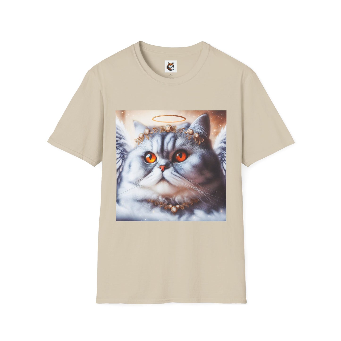 Selkirk Rex Cat T-Shirt heavenly Angel