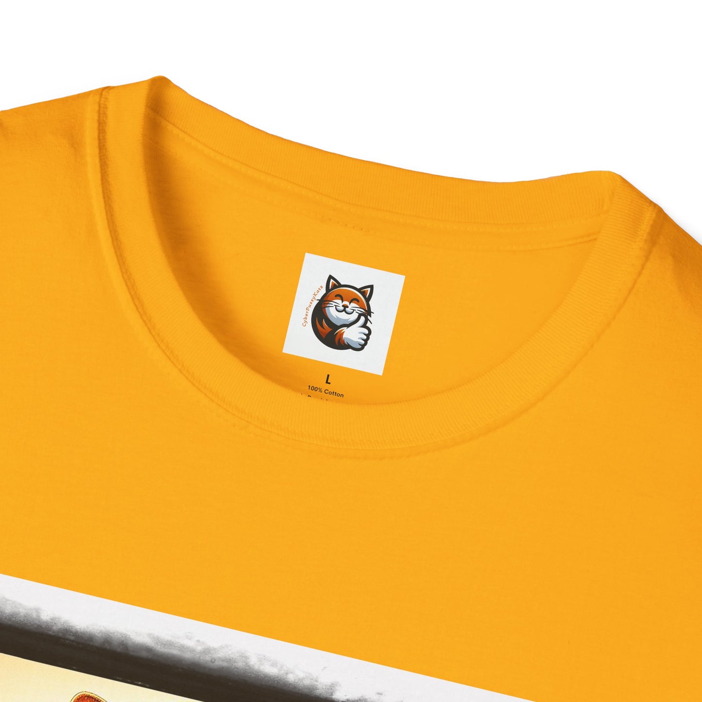 Devon Rex Cat Unisex Softstyle T-Shirt