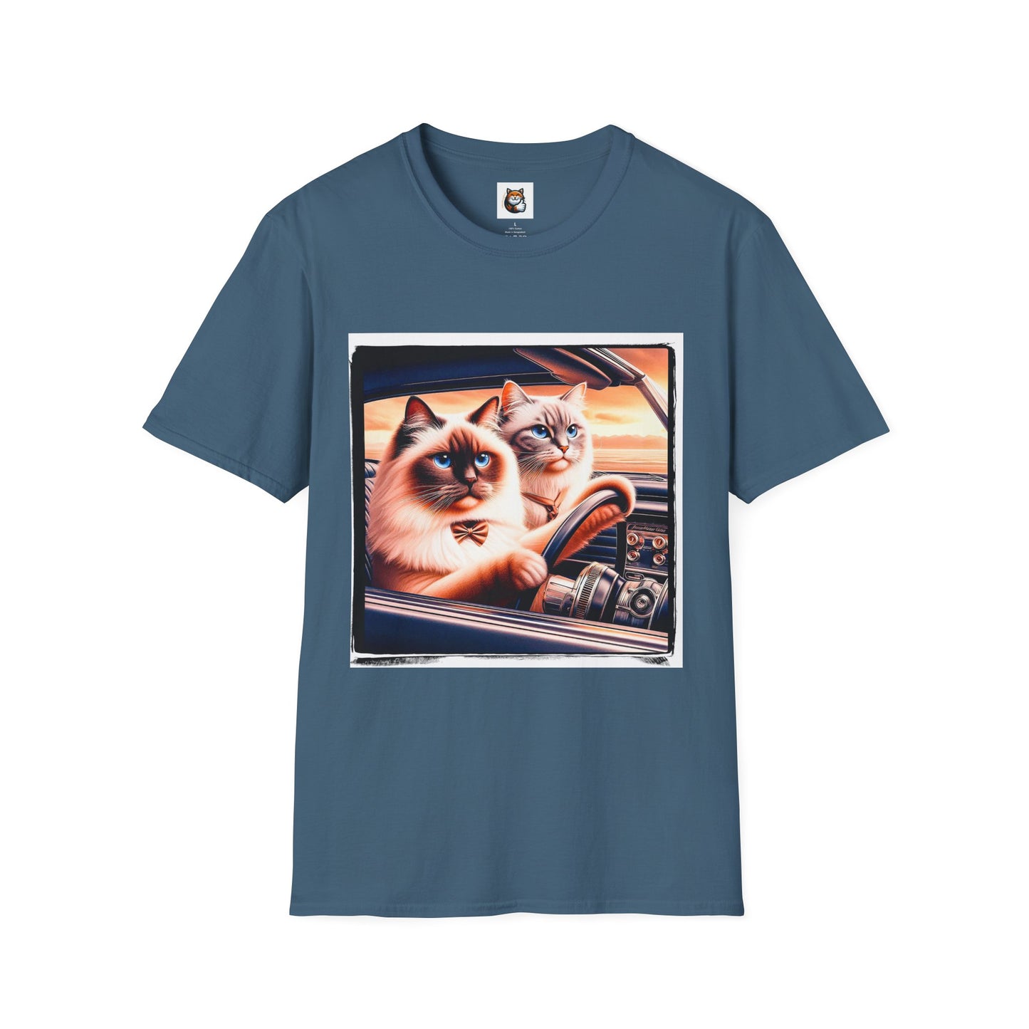 Wacky Birman Unisex Softstyle T-Shirt