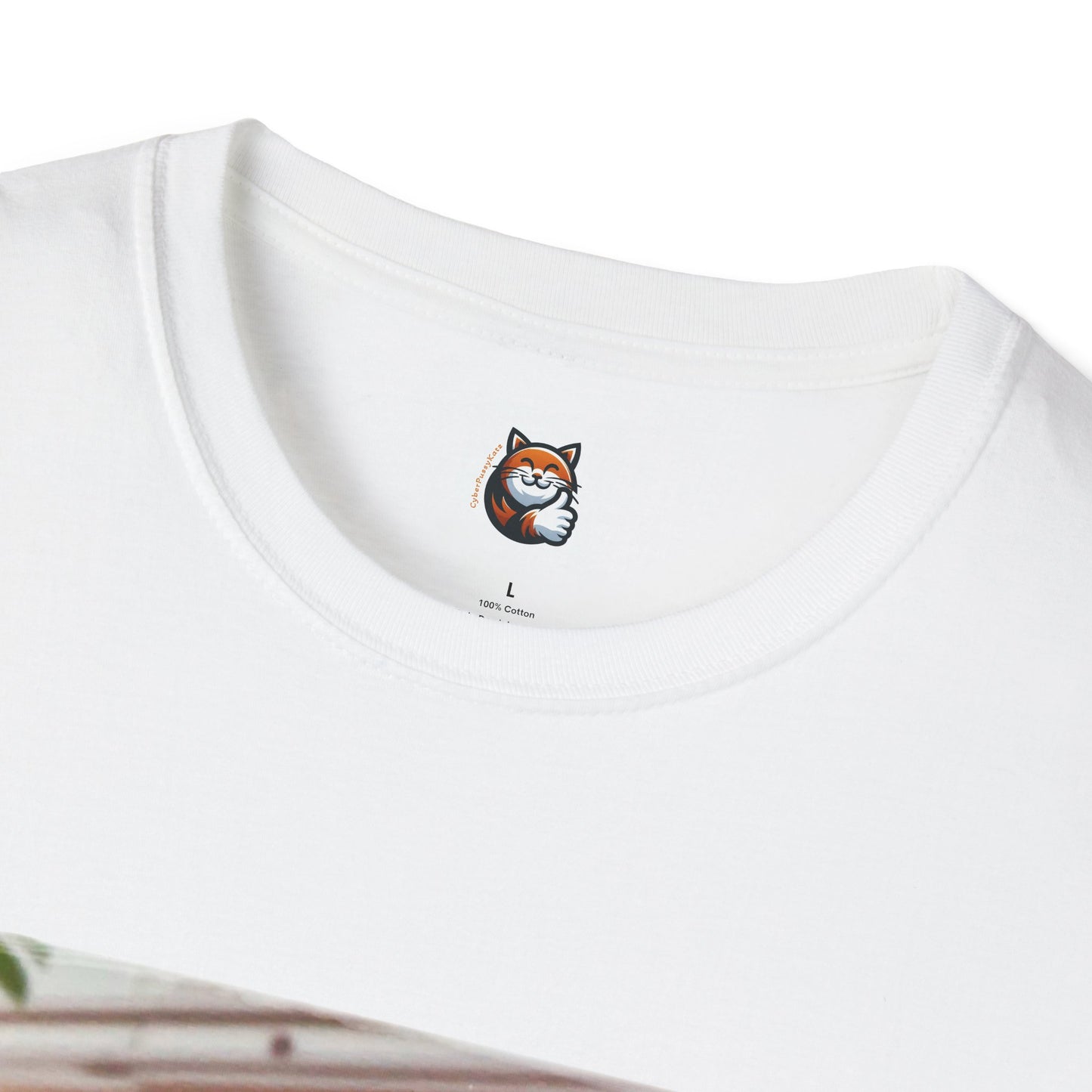 Wacky Exotic Shorthair Cat Unisex Softstyle T-Shirt